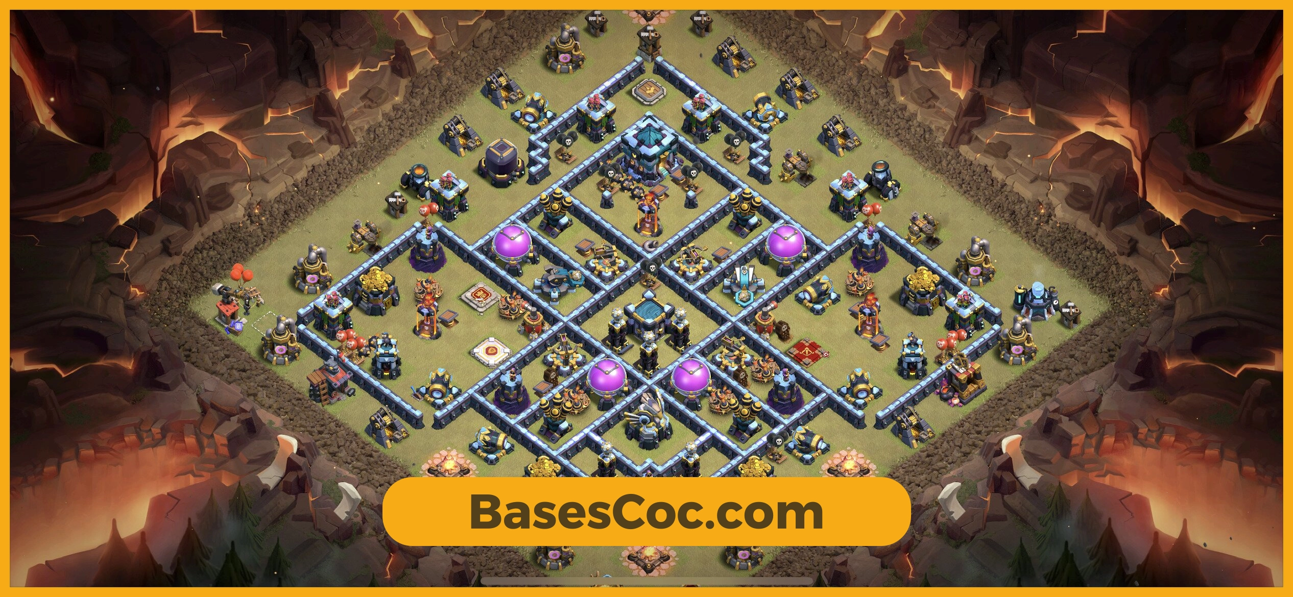 TH13 war Base