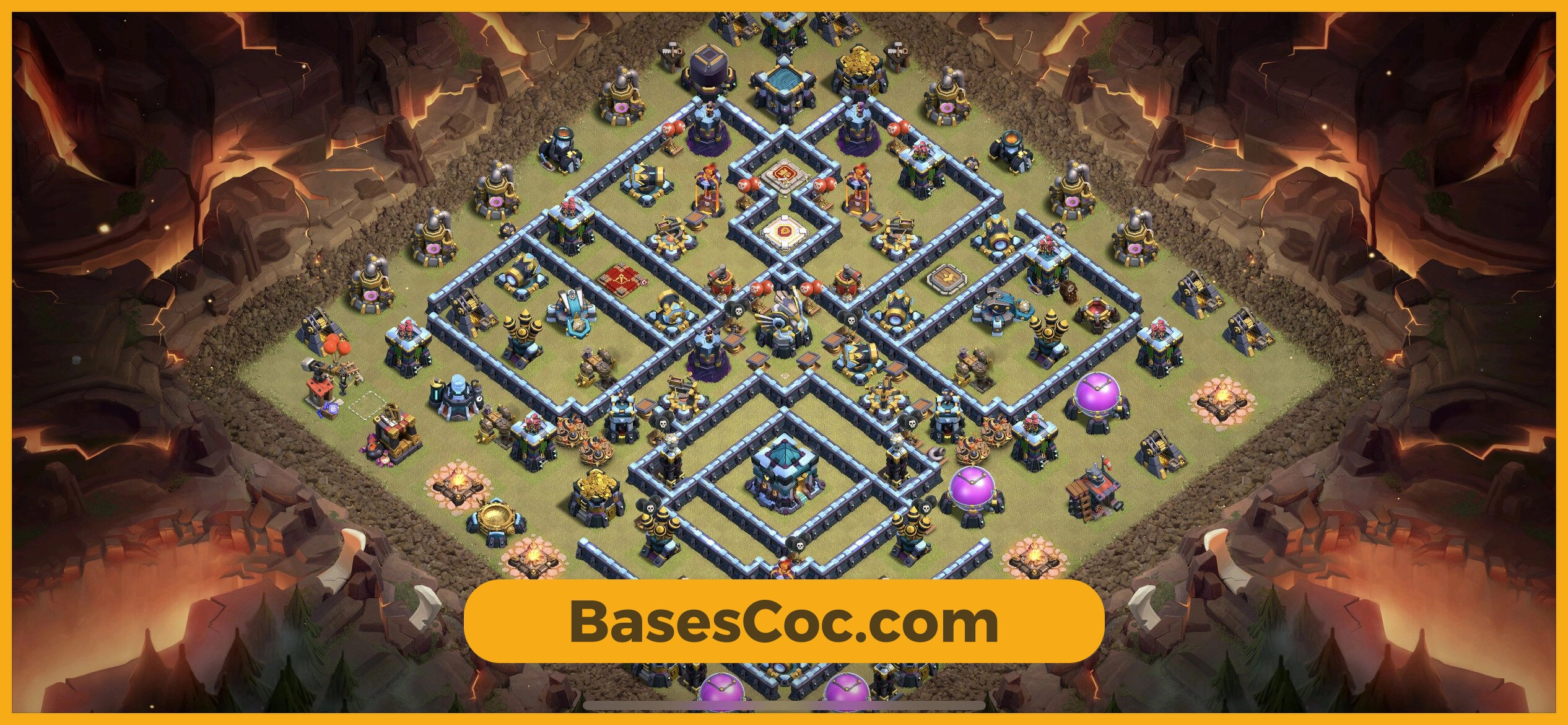 TH13 war Base