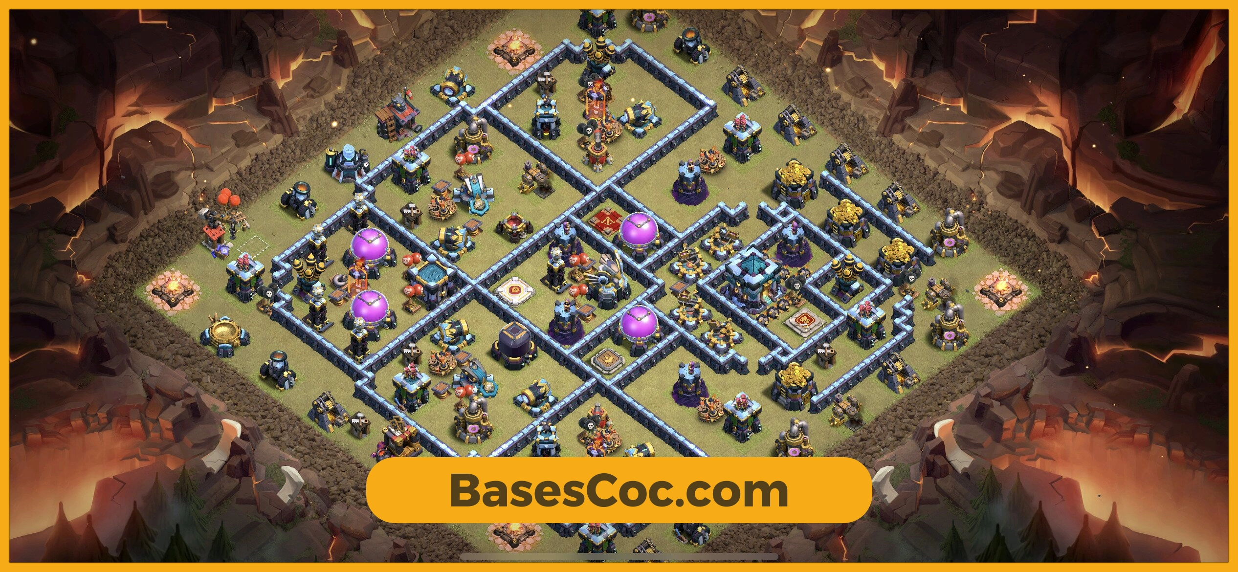 TH13 war Base