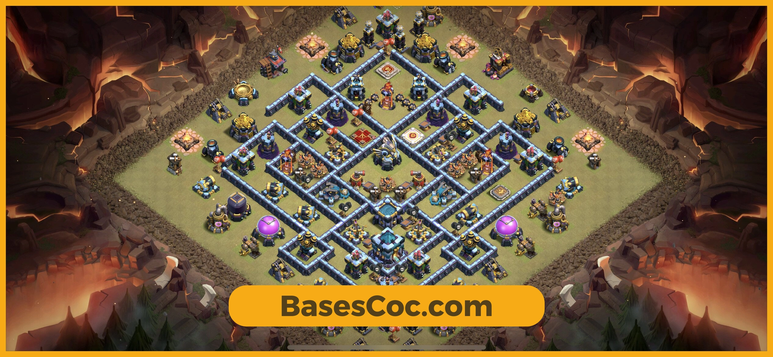 TH13 war Base