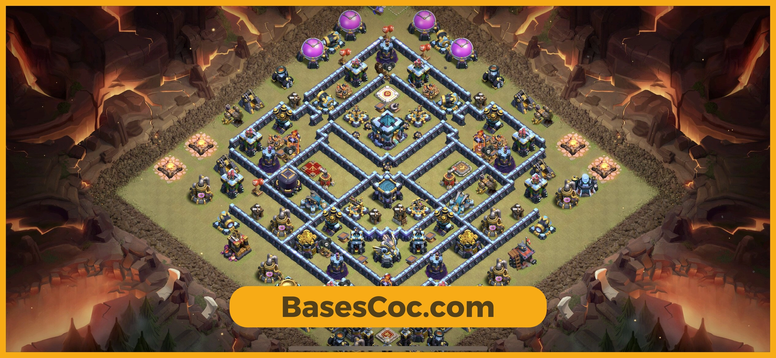 TH13 war Base