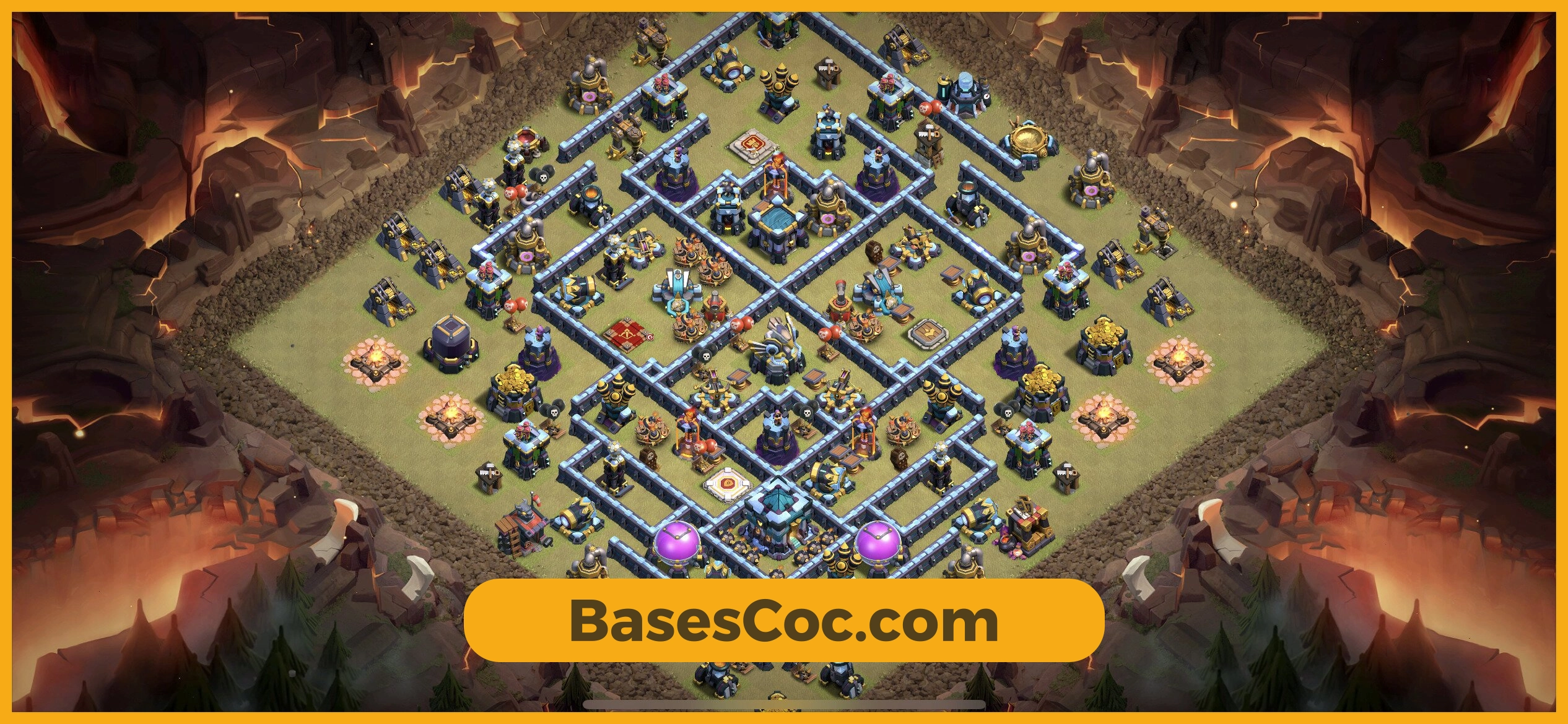 TH13 war Base