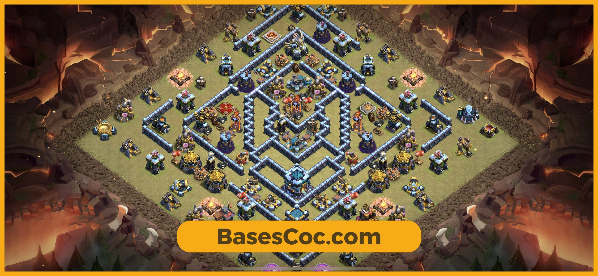 TH13 war Base