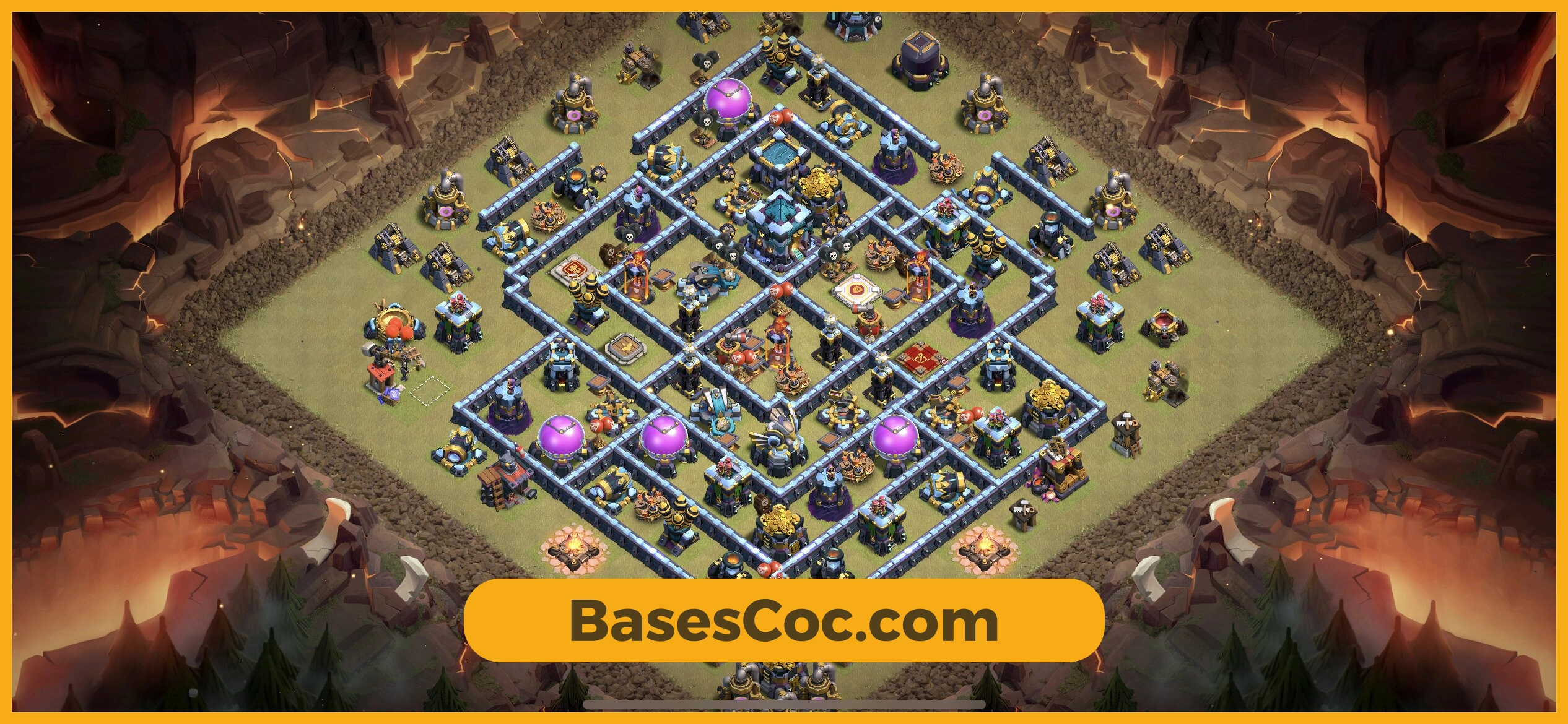 TH13 war Base