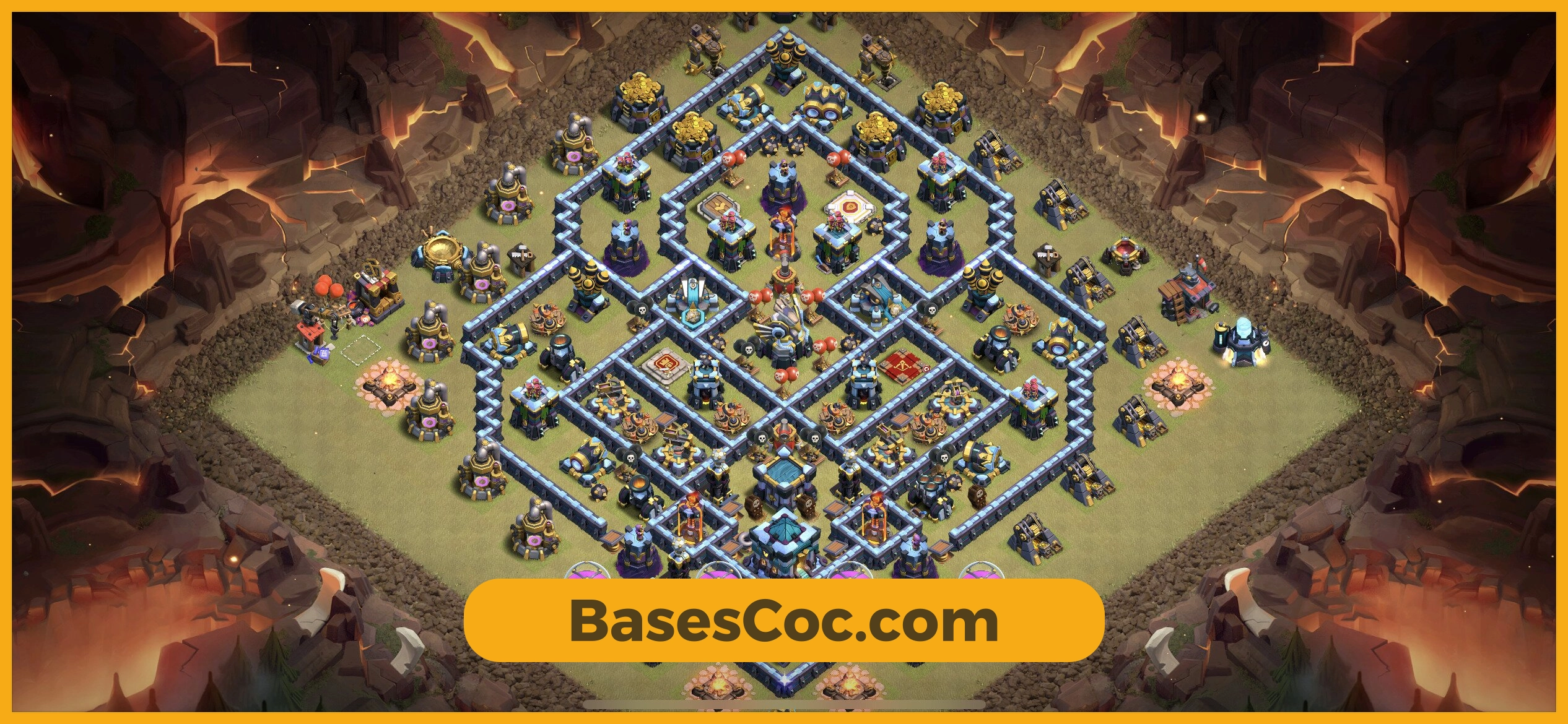 TH13 war Base