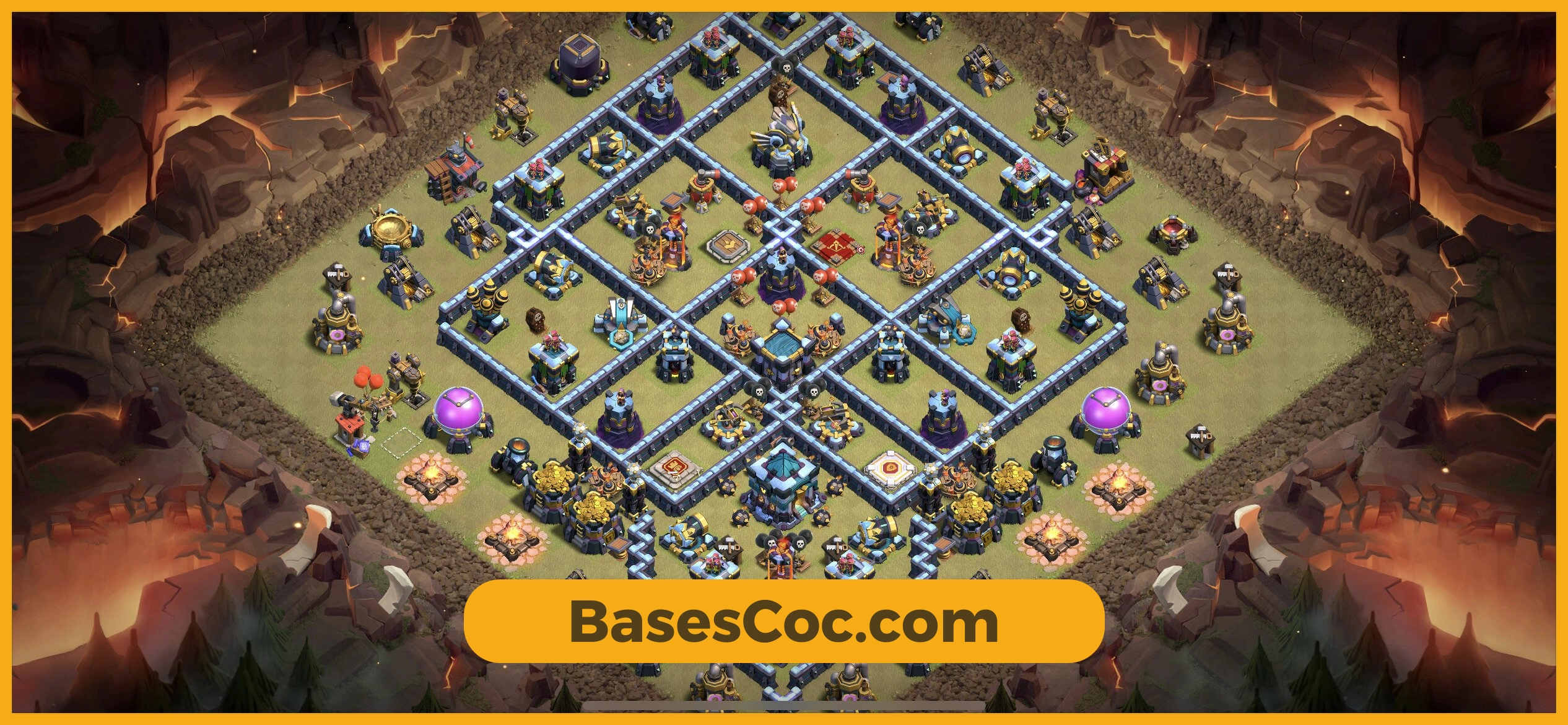 TH13 war Base
