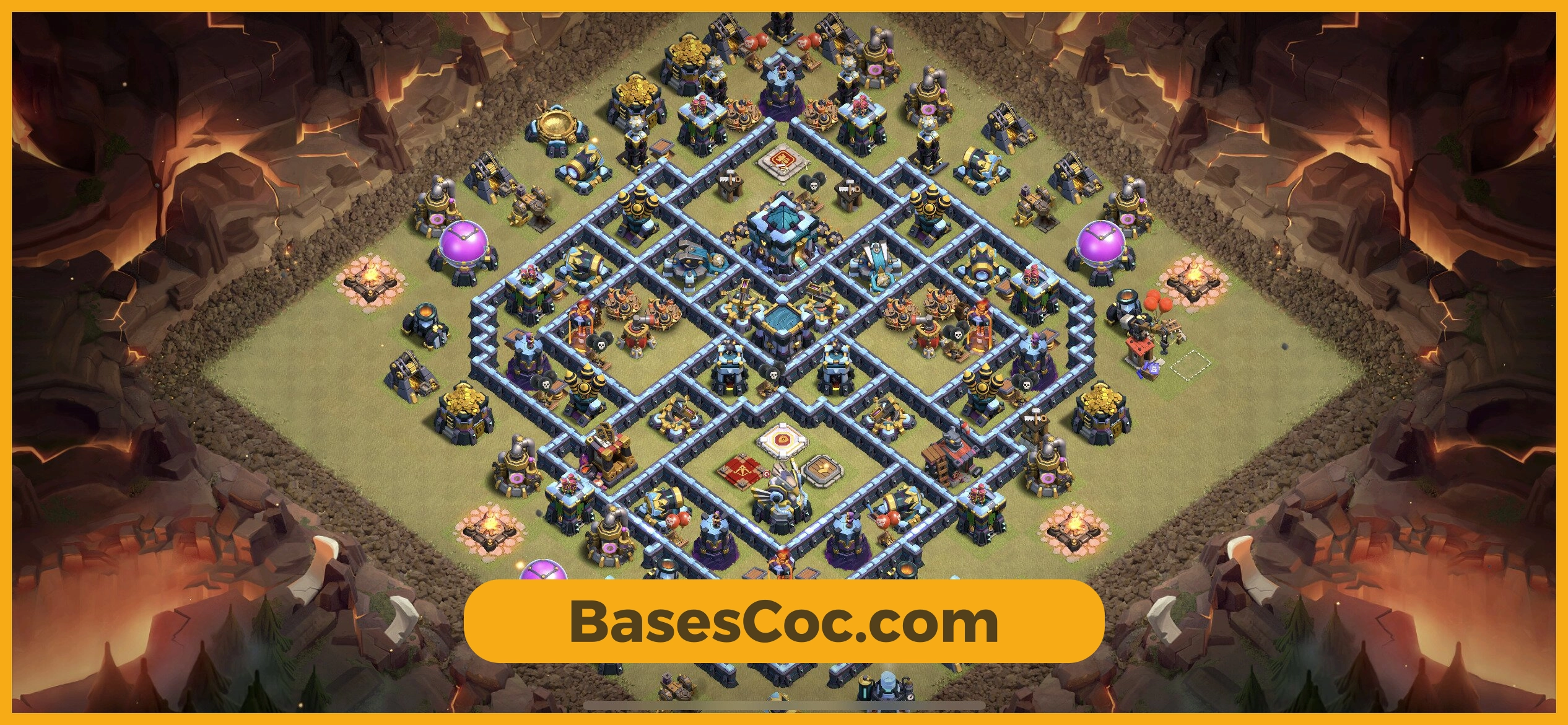 TH13 war Base