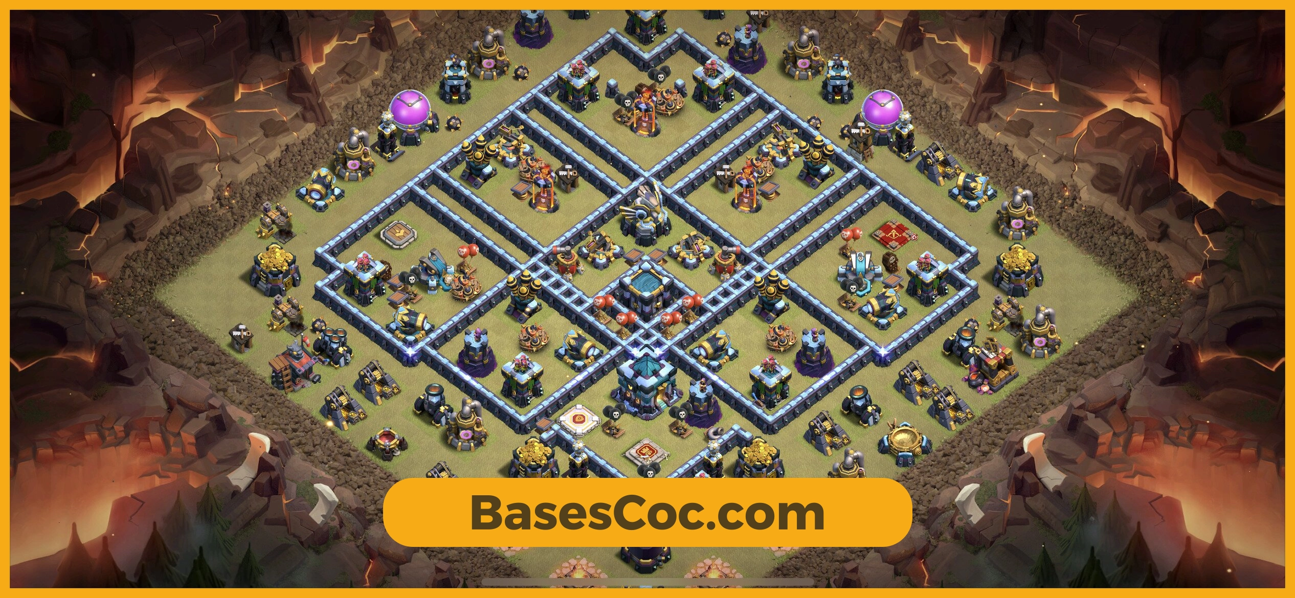TH13 war Base