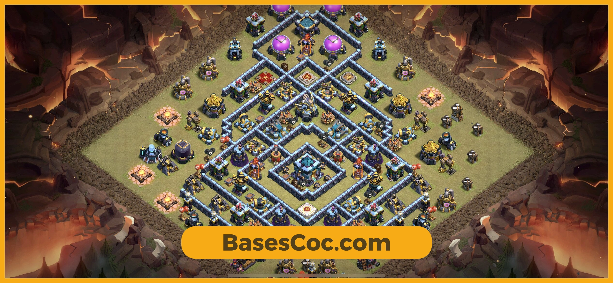 TH13 war Base