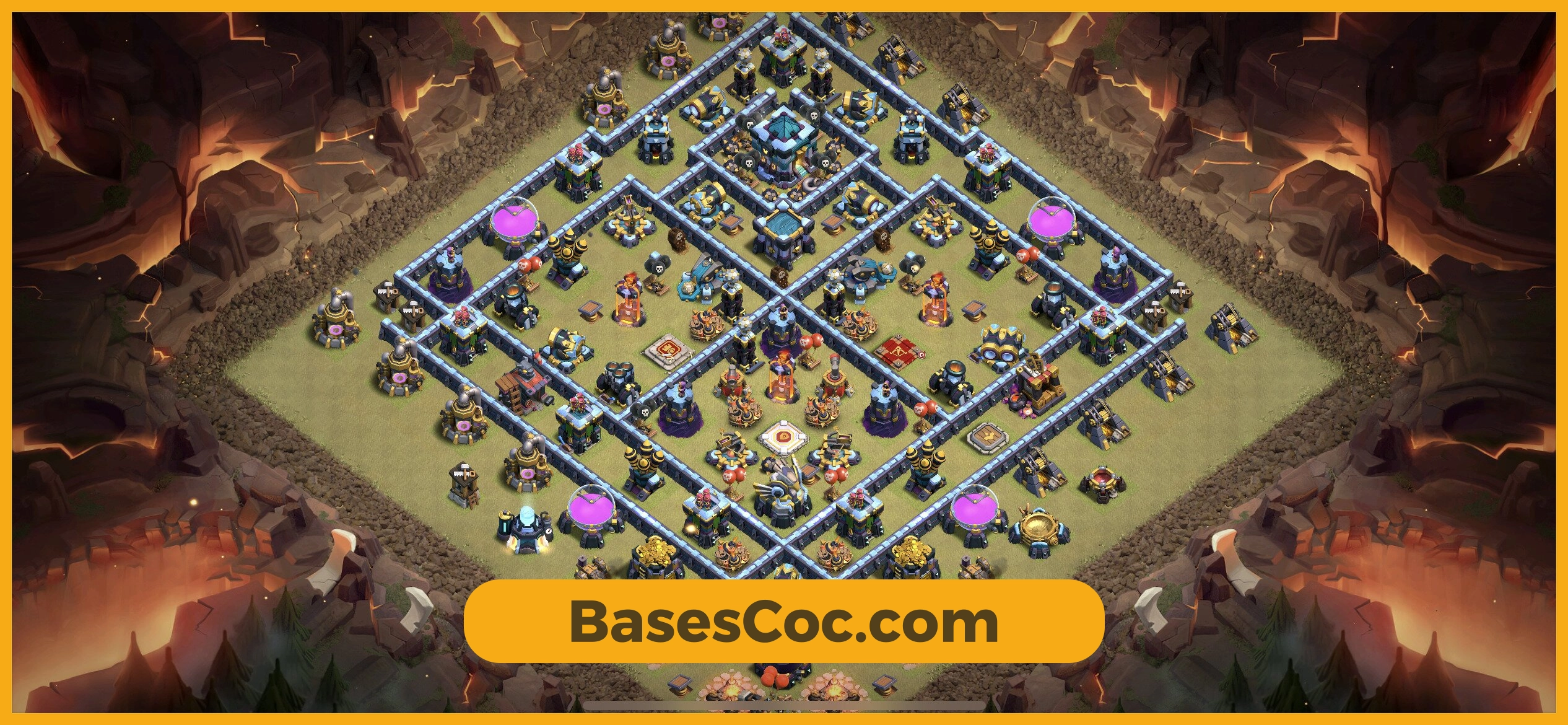 TH13 war Base