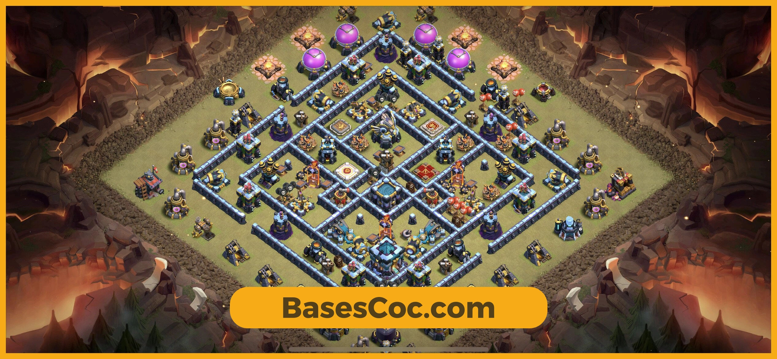 TH13 war Base
