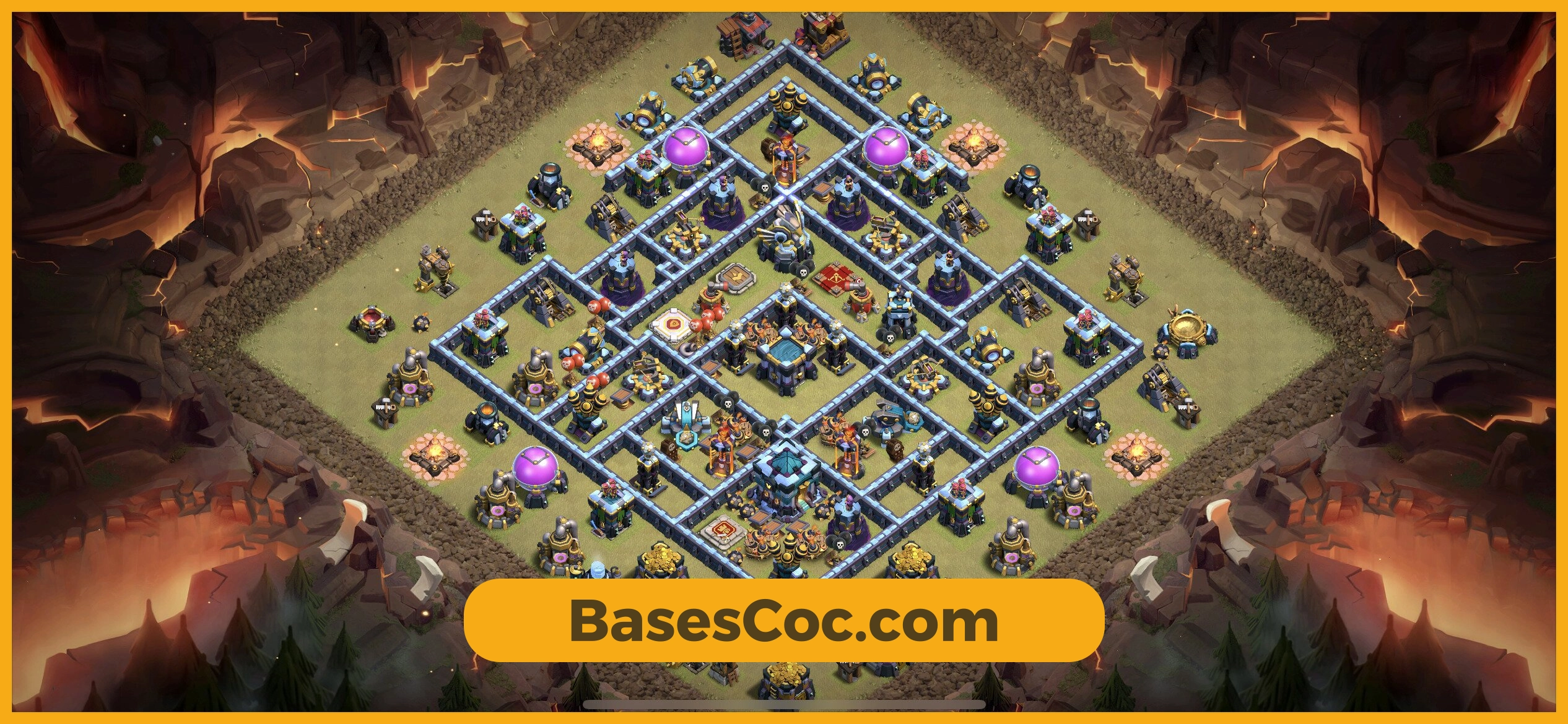 TH13 war Base