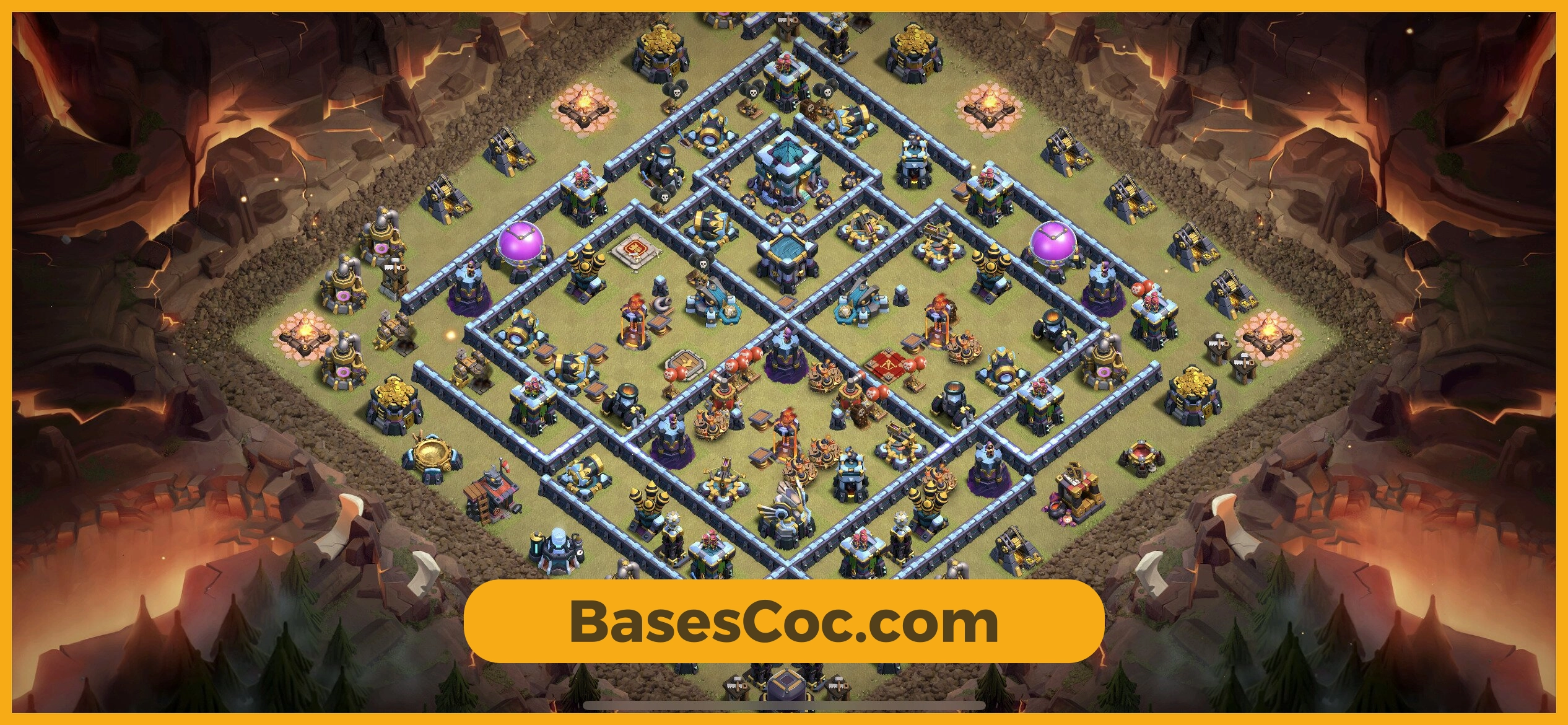 TH13 war Base