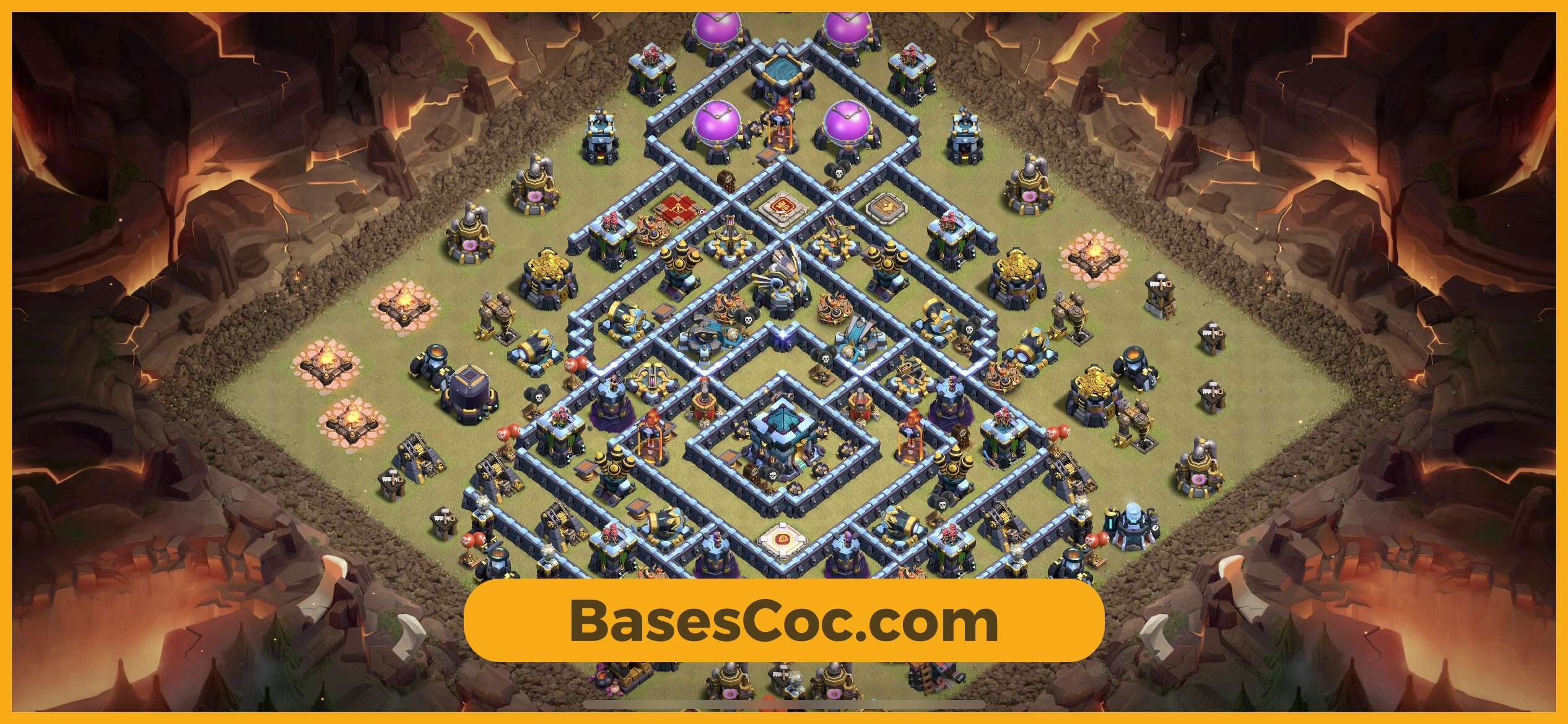 TH13 war Base