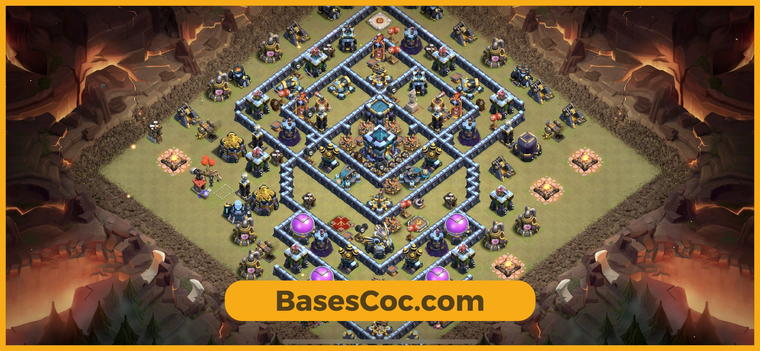 TH13 war Base
