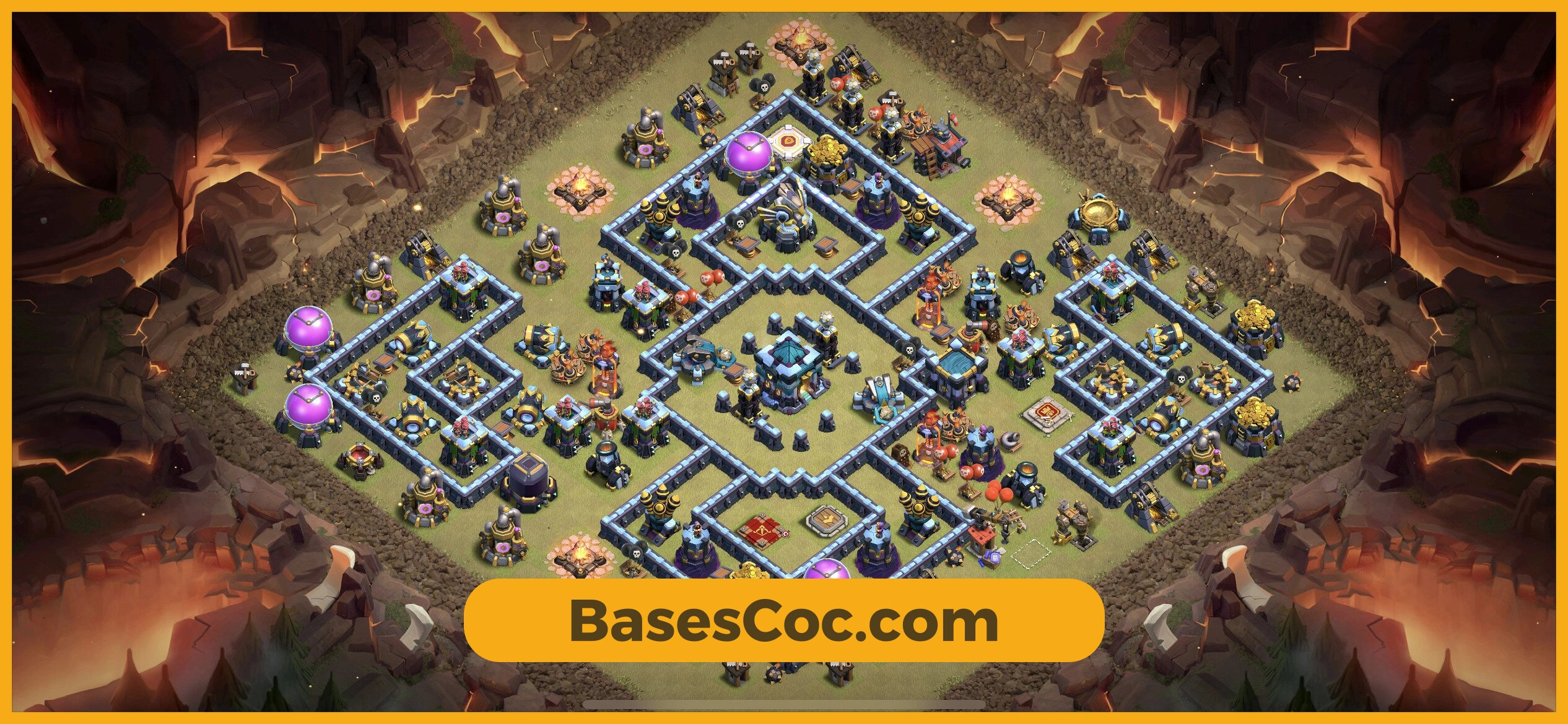 TH13 war Base