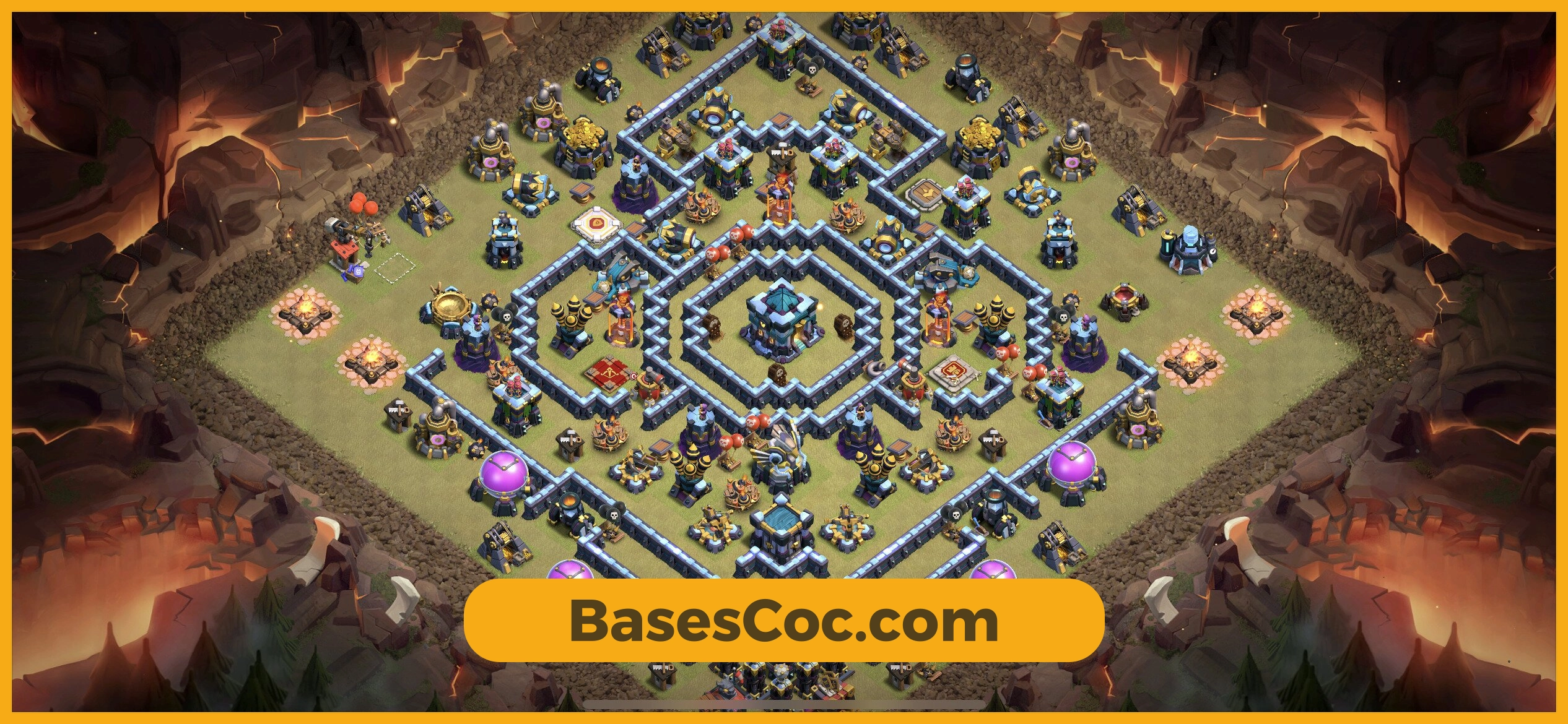 TH13 war Base