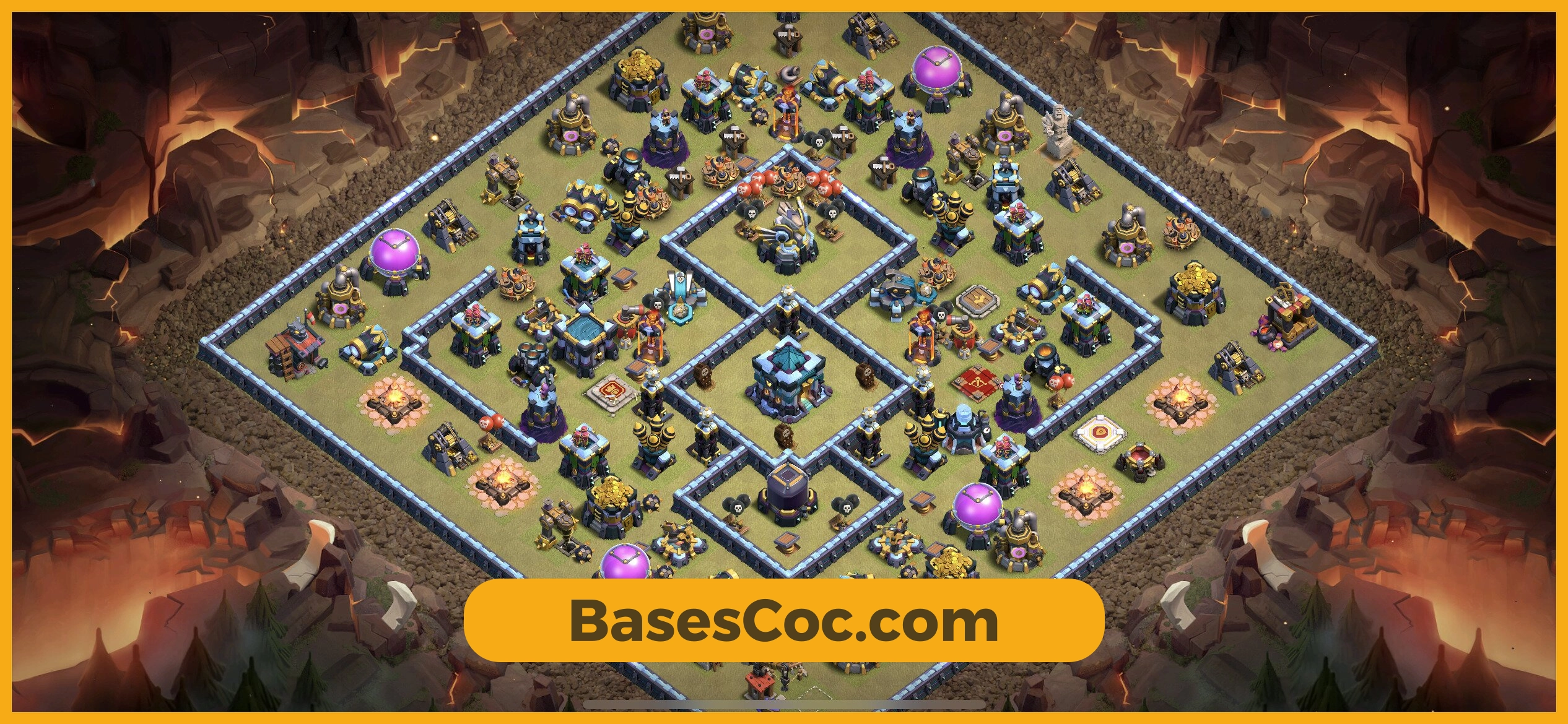 TH13 war Base