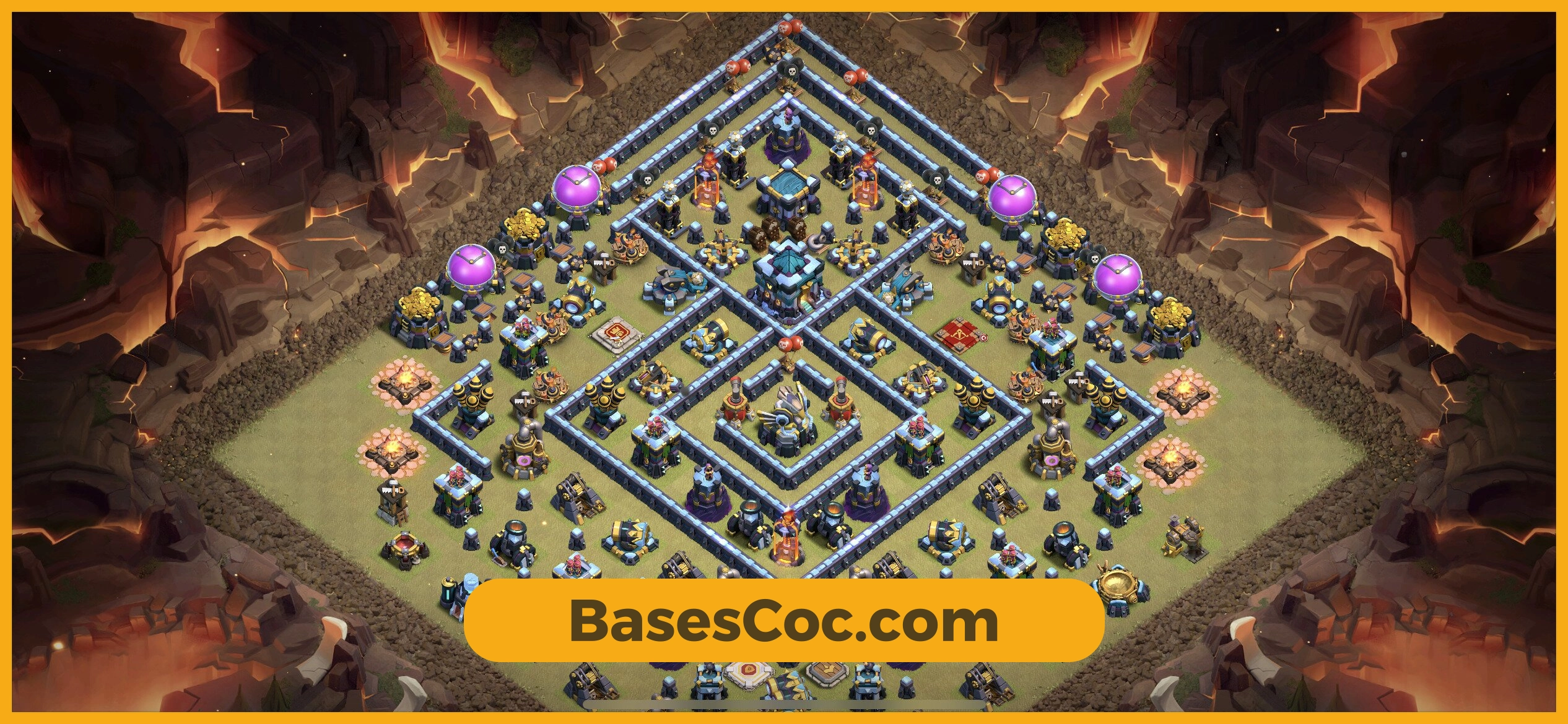 TH13 war Base