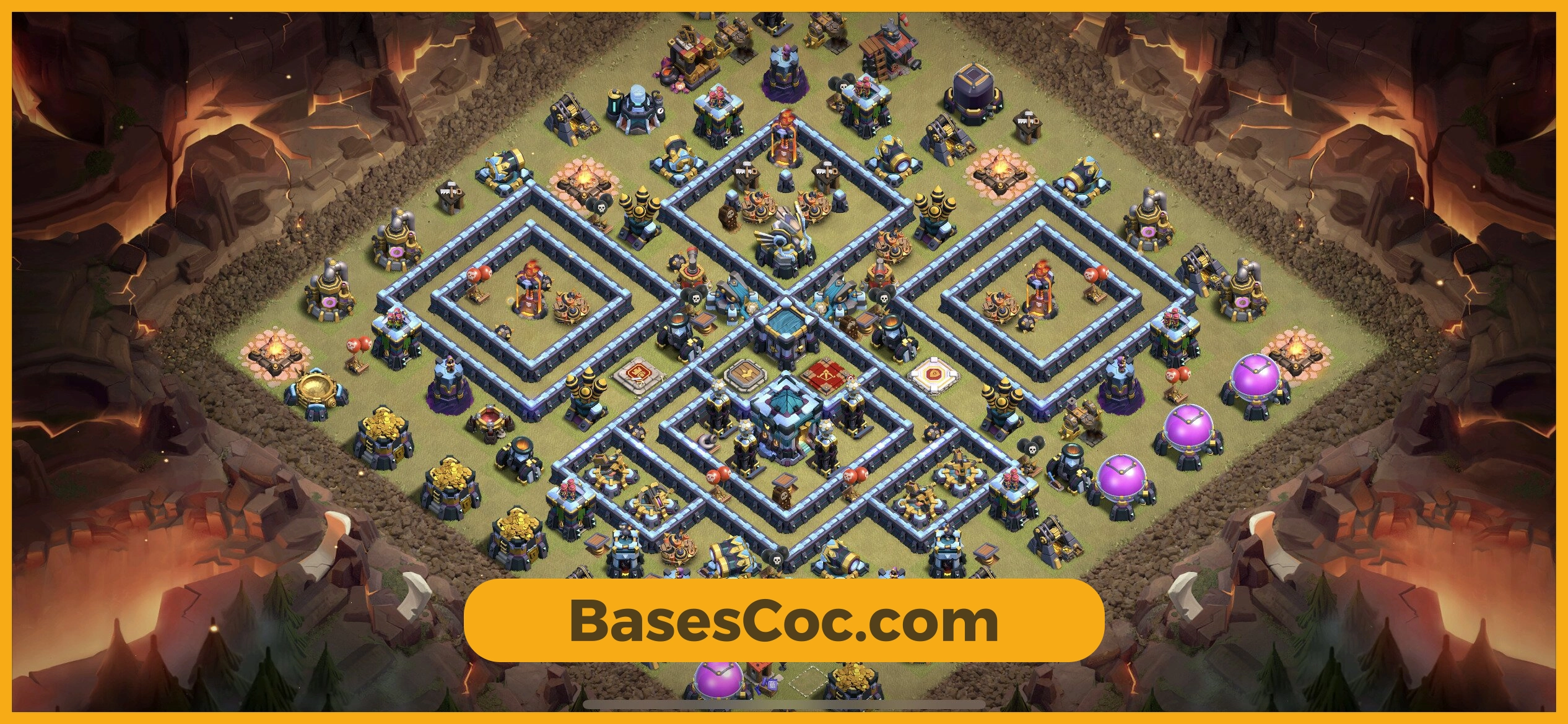 TH13 war Base