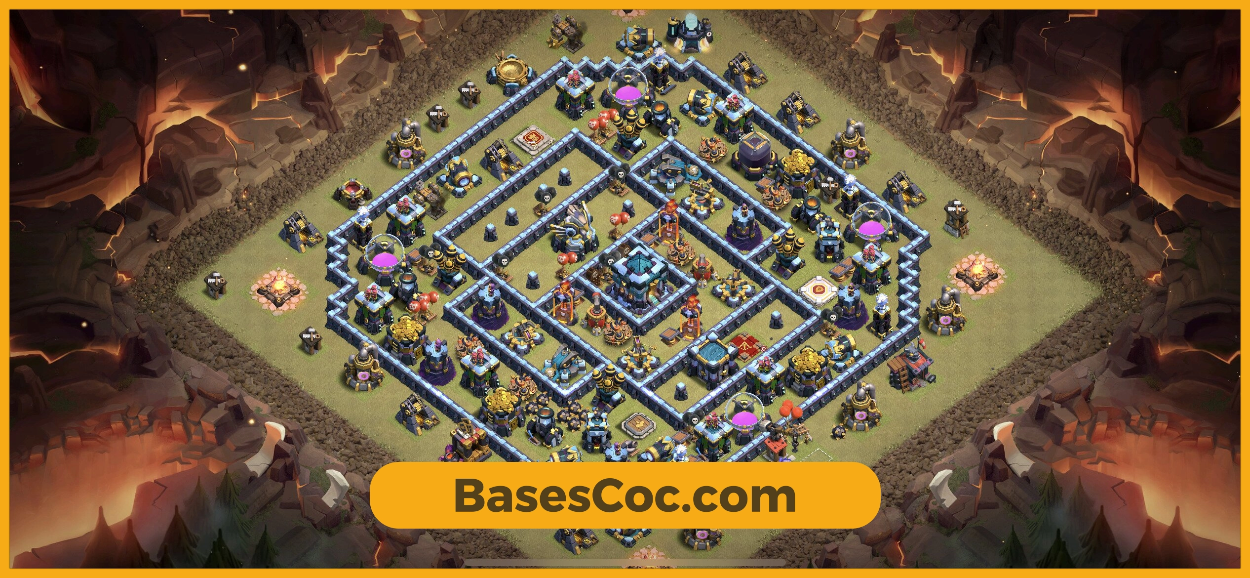 TH13 war Base