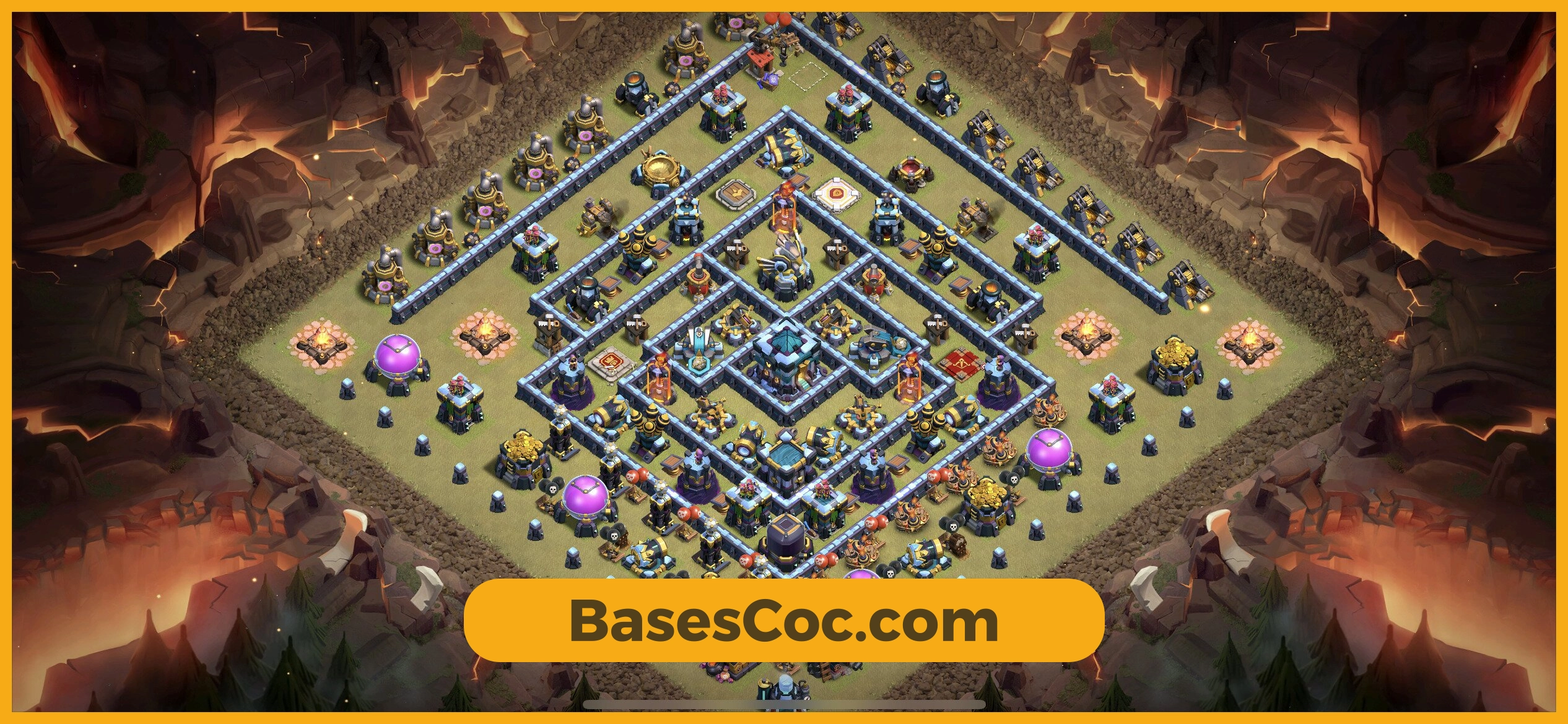 TH13 war Base