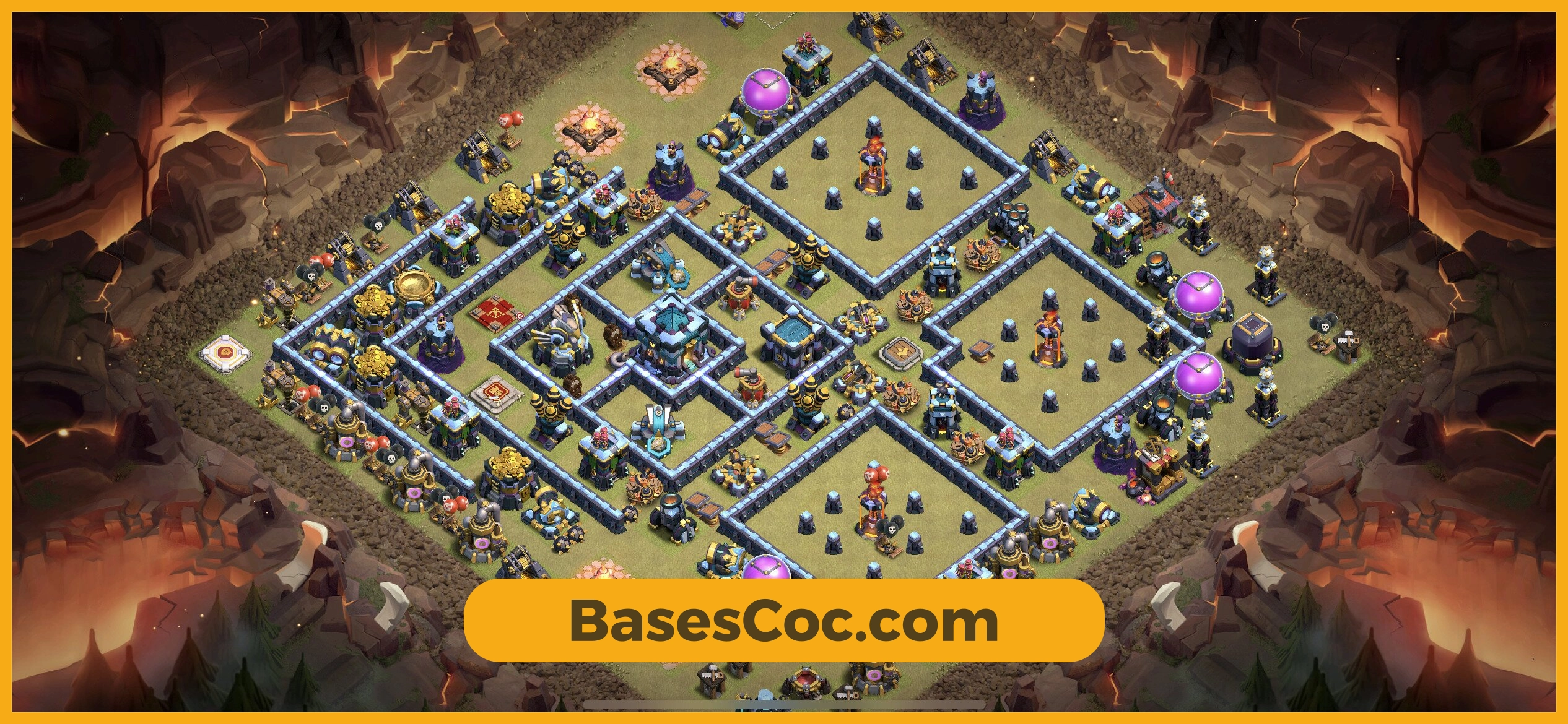 TH13 war Base
