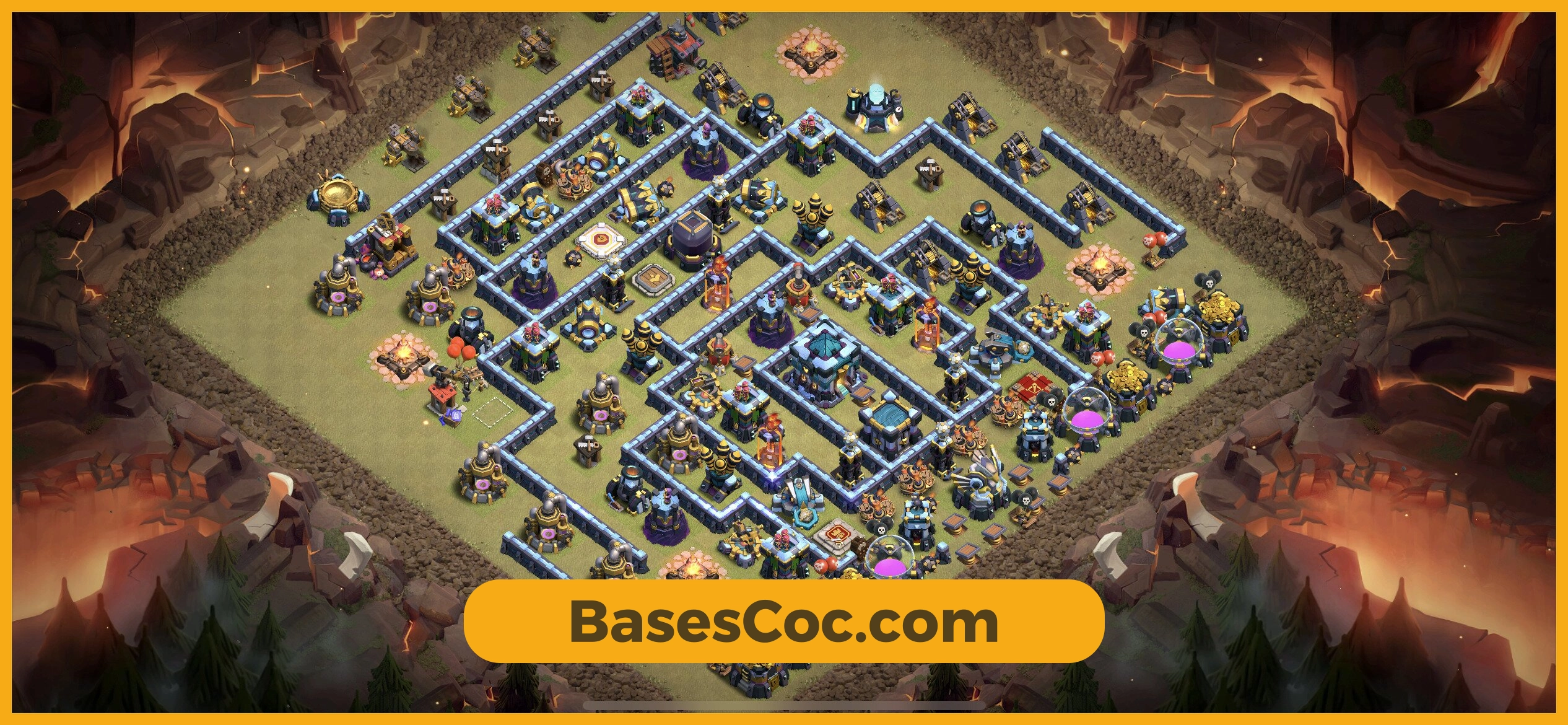 TH13 war Base