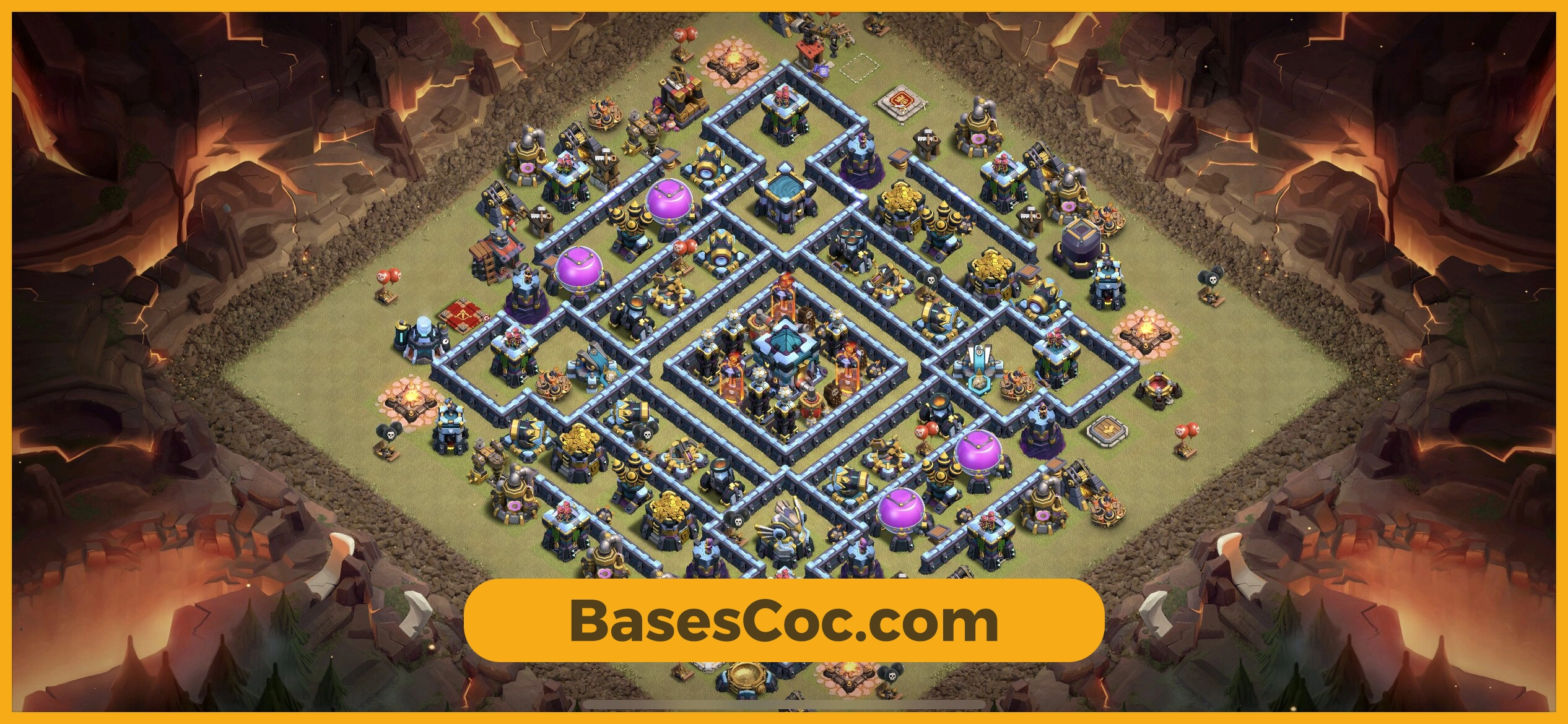 TH13 war Base