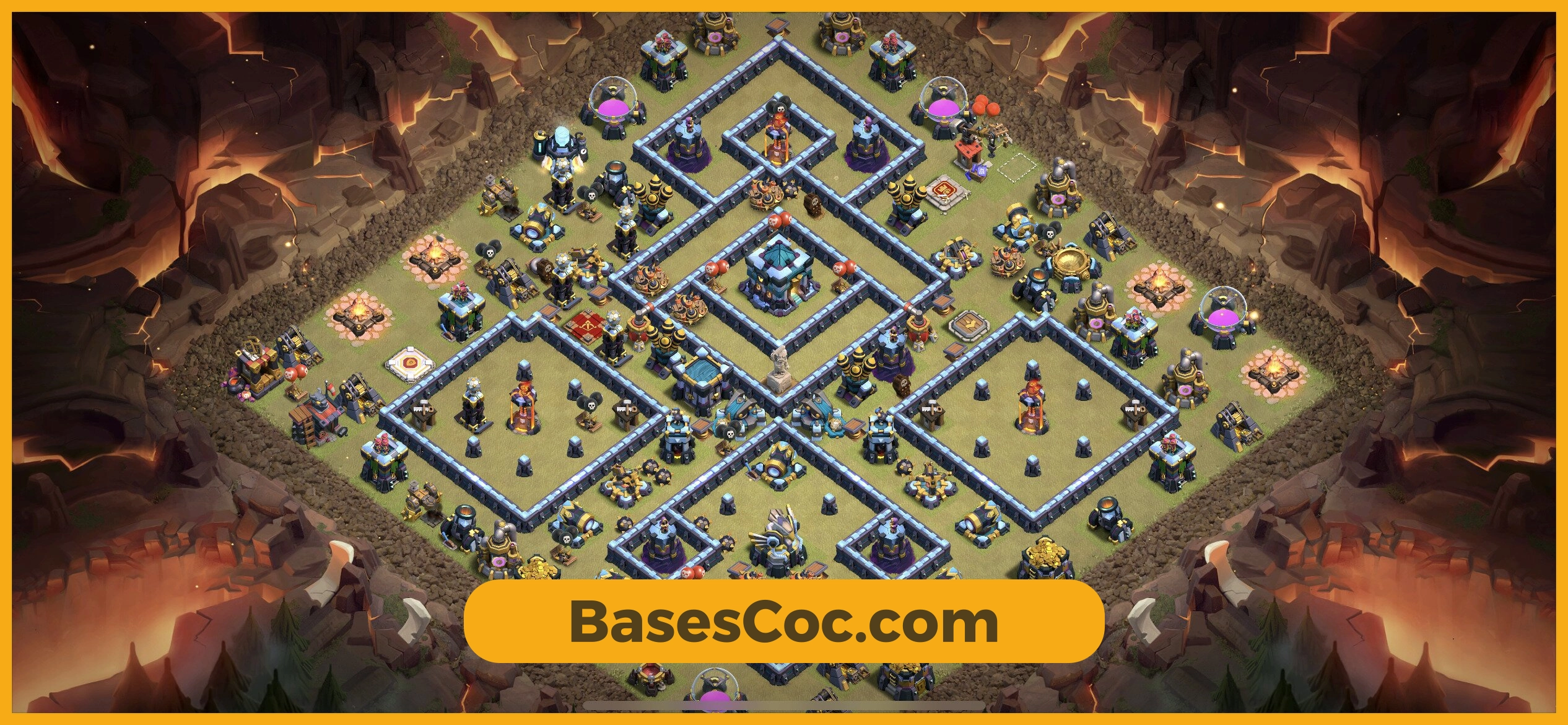 TH13 war Base