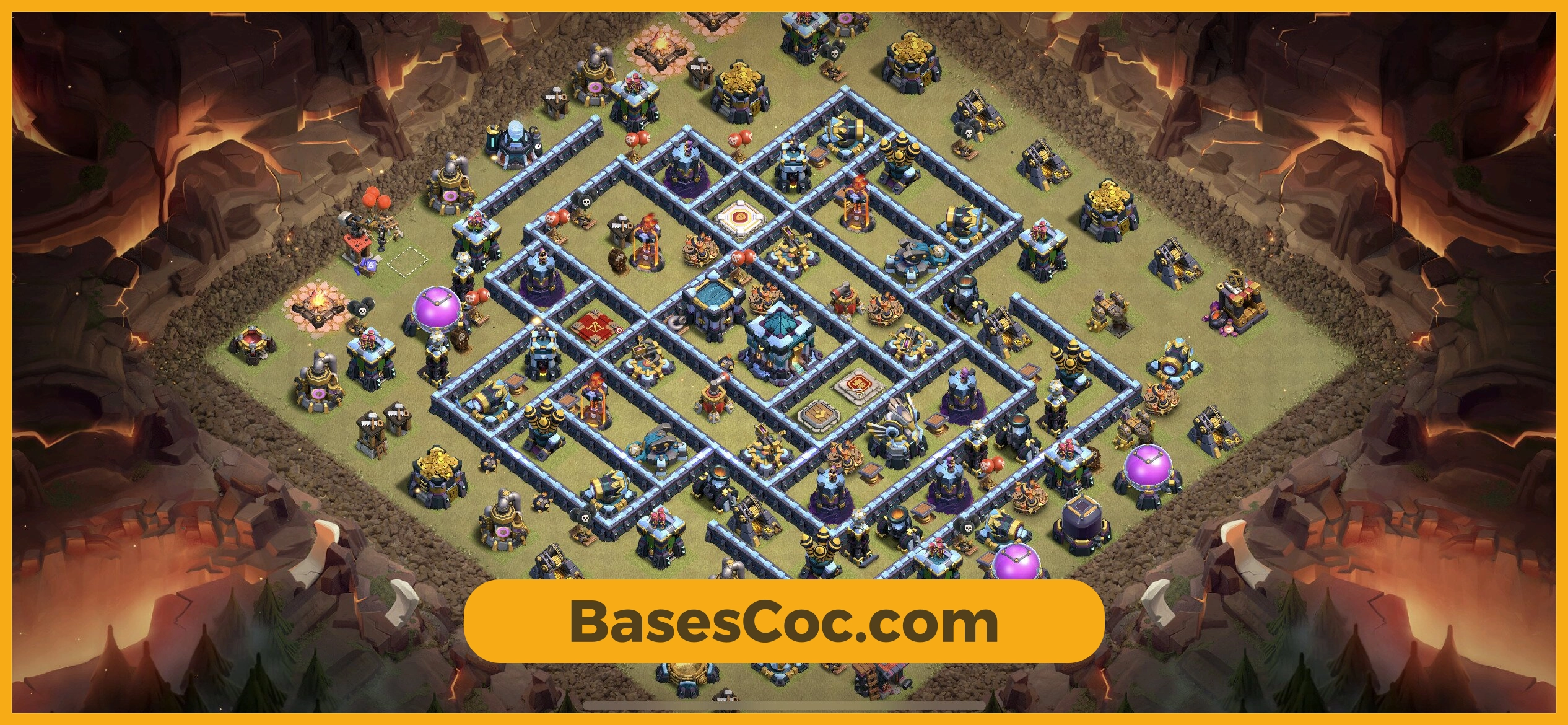 TH13 war Base