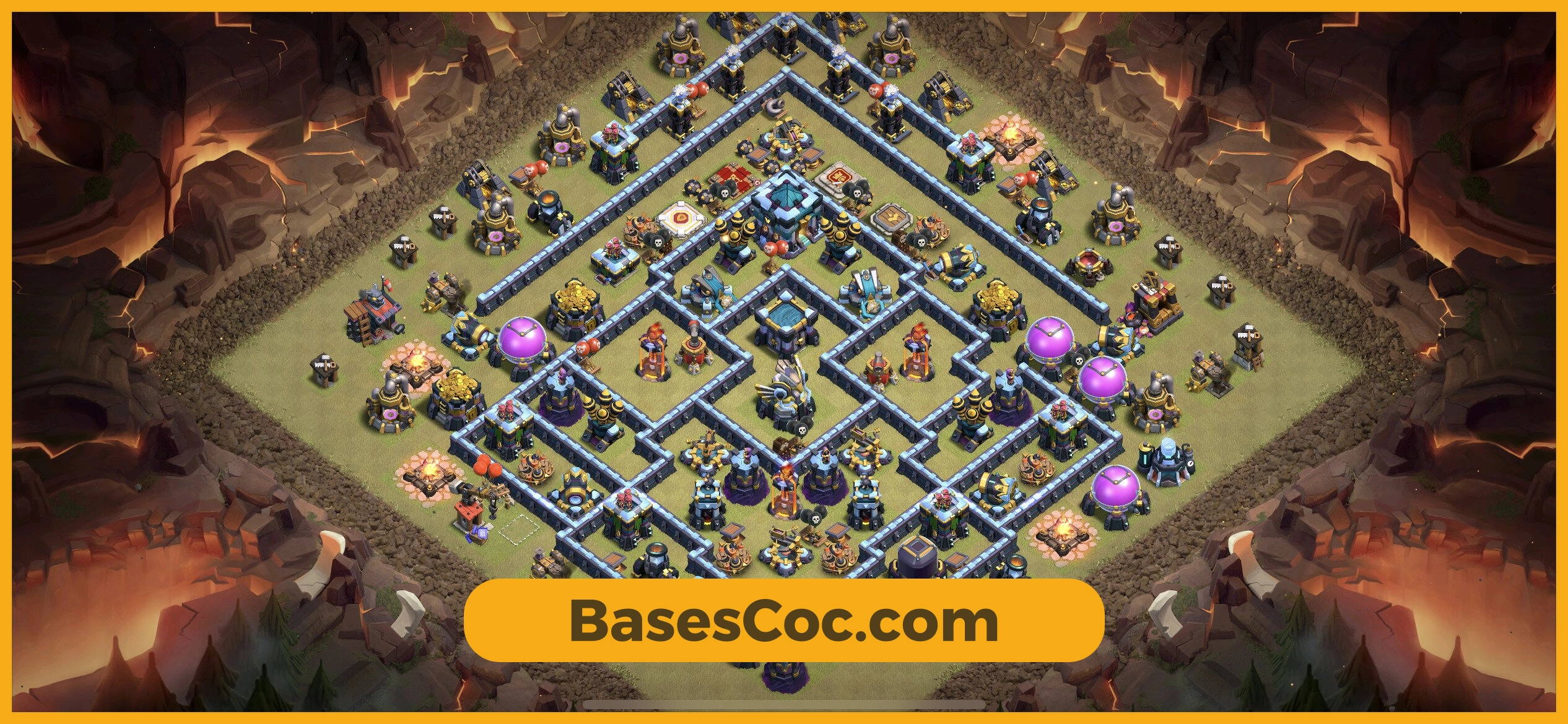 TH13 war Base