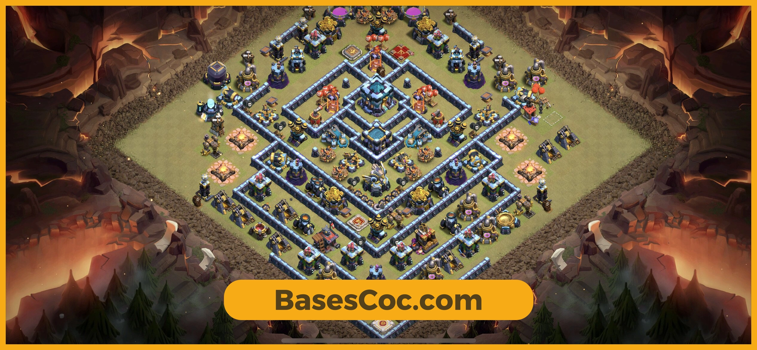 TH13 war Base