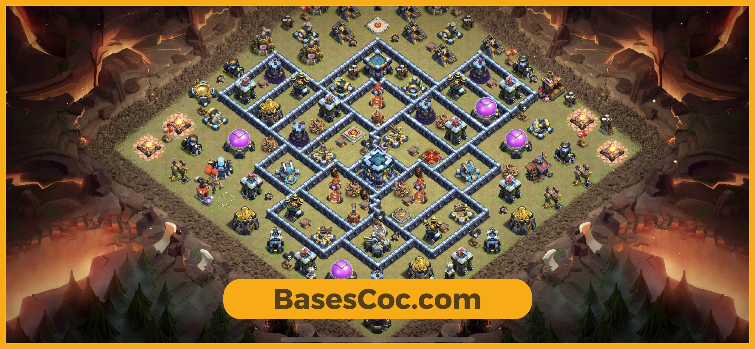 TH13 war Base