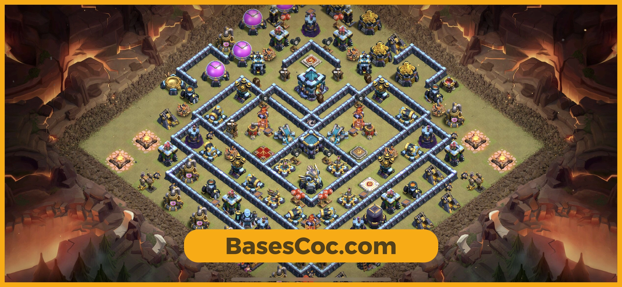 TH13 war Base