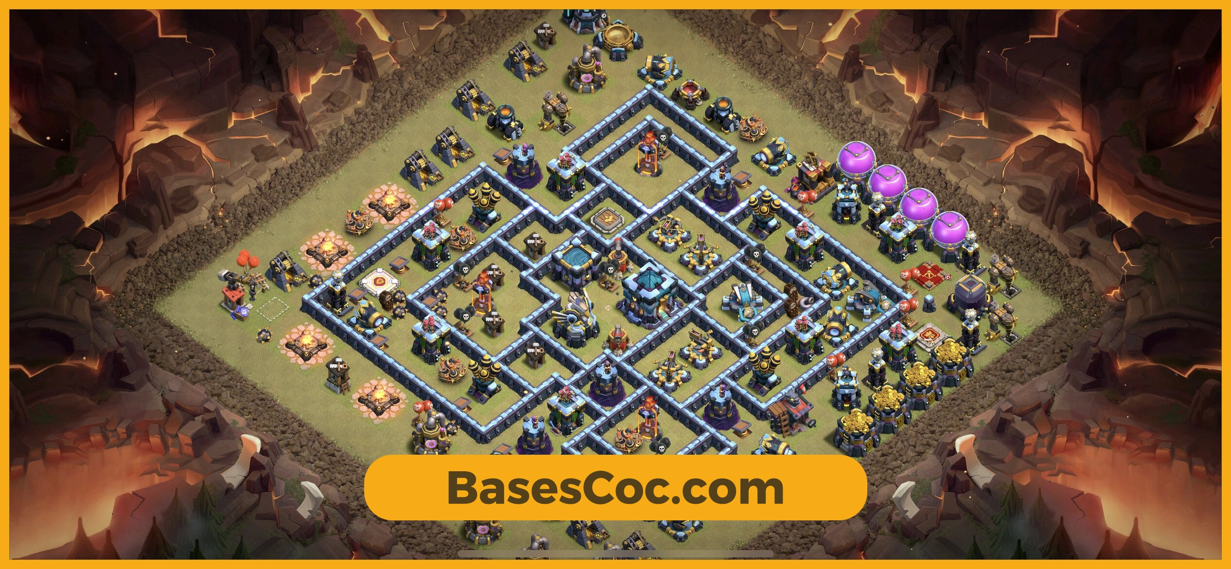 TH13 war Base