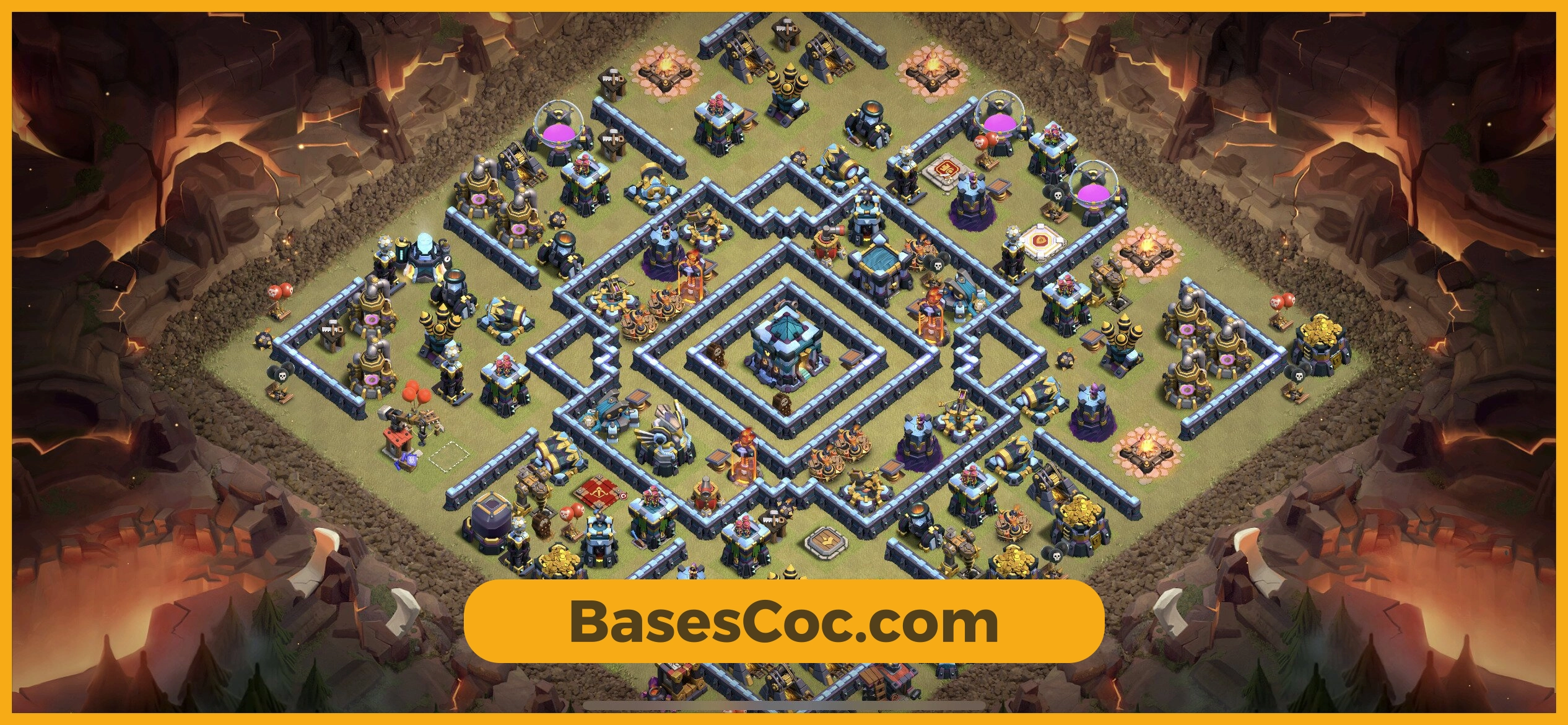 TH13 war Base