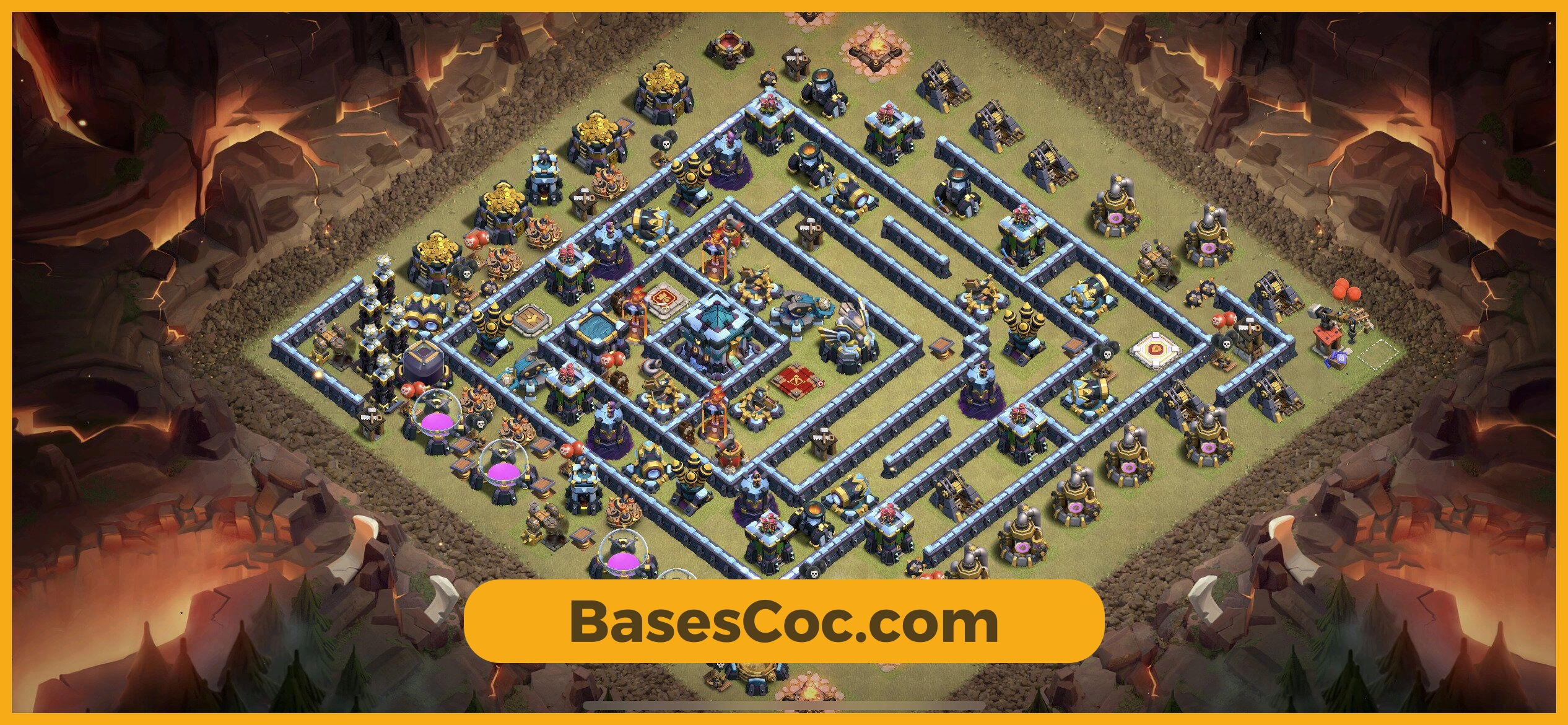 TH13 war Base