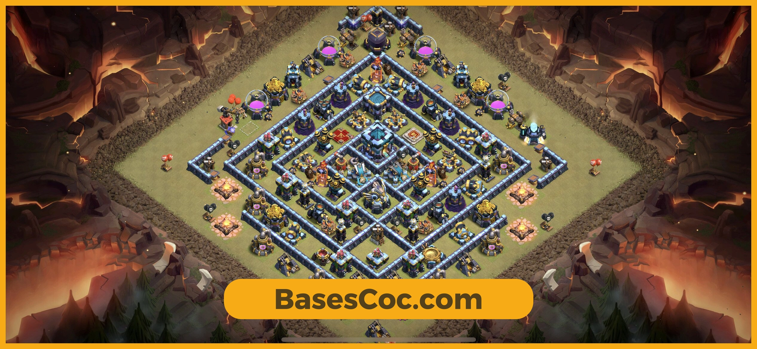 TH13 war Base