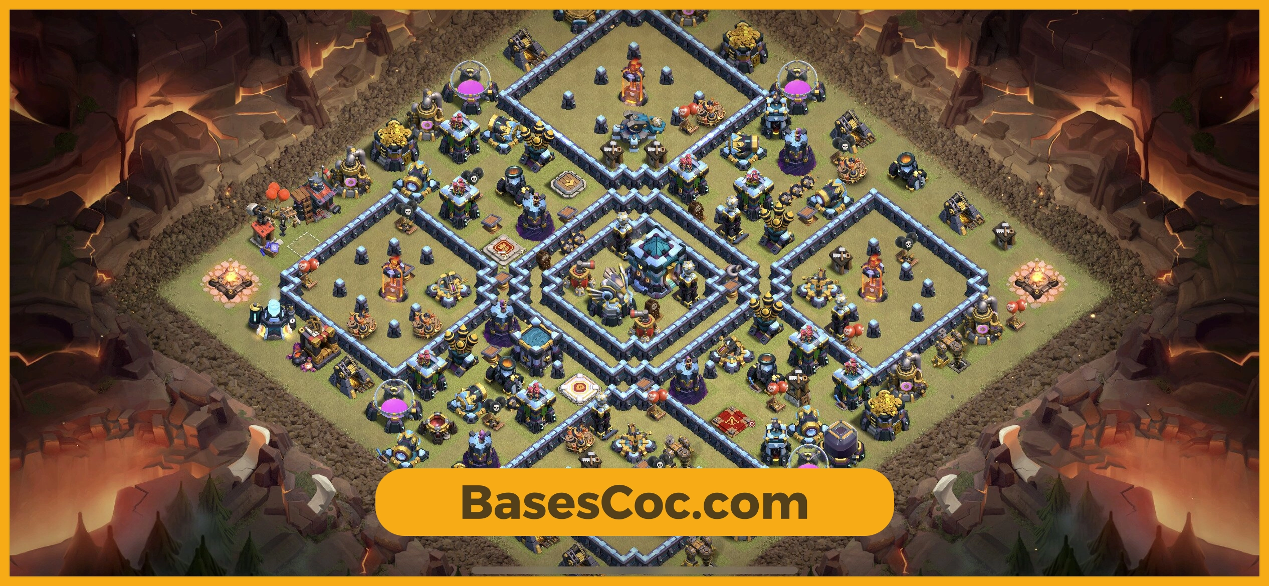 TH13 war Base