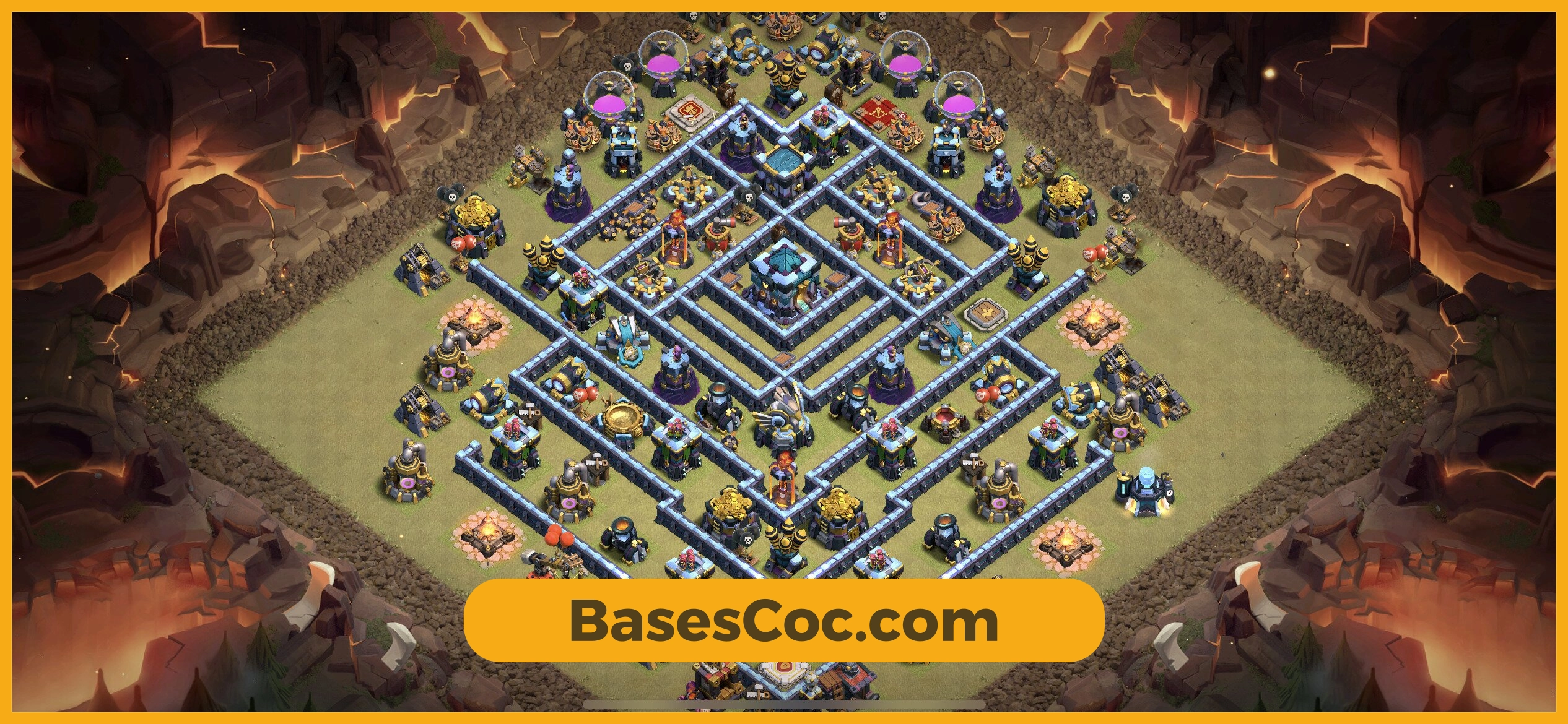 TH13 war Base