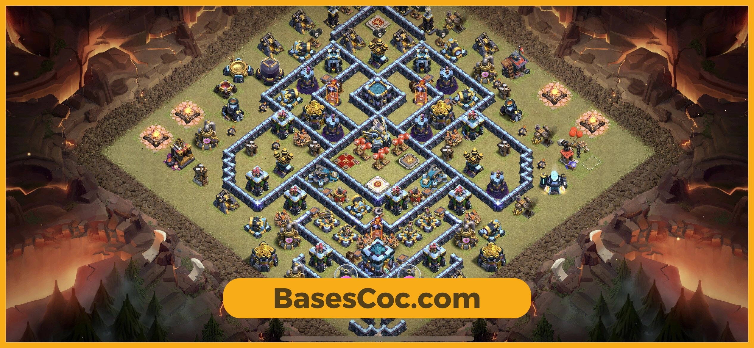 TH13 war Base