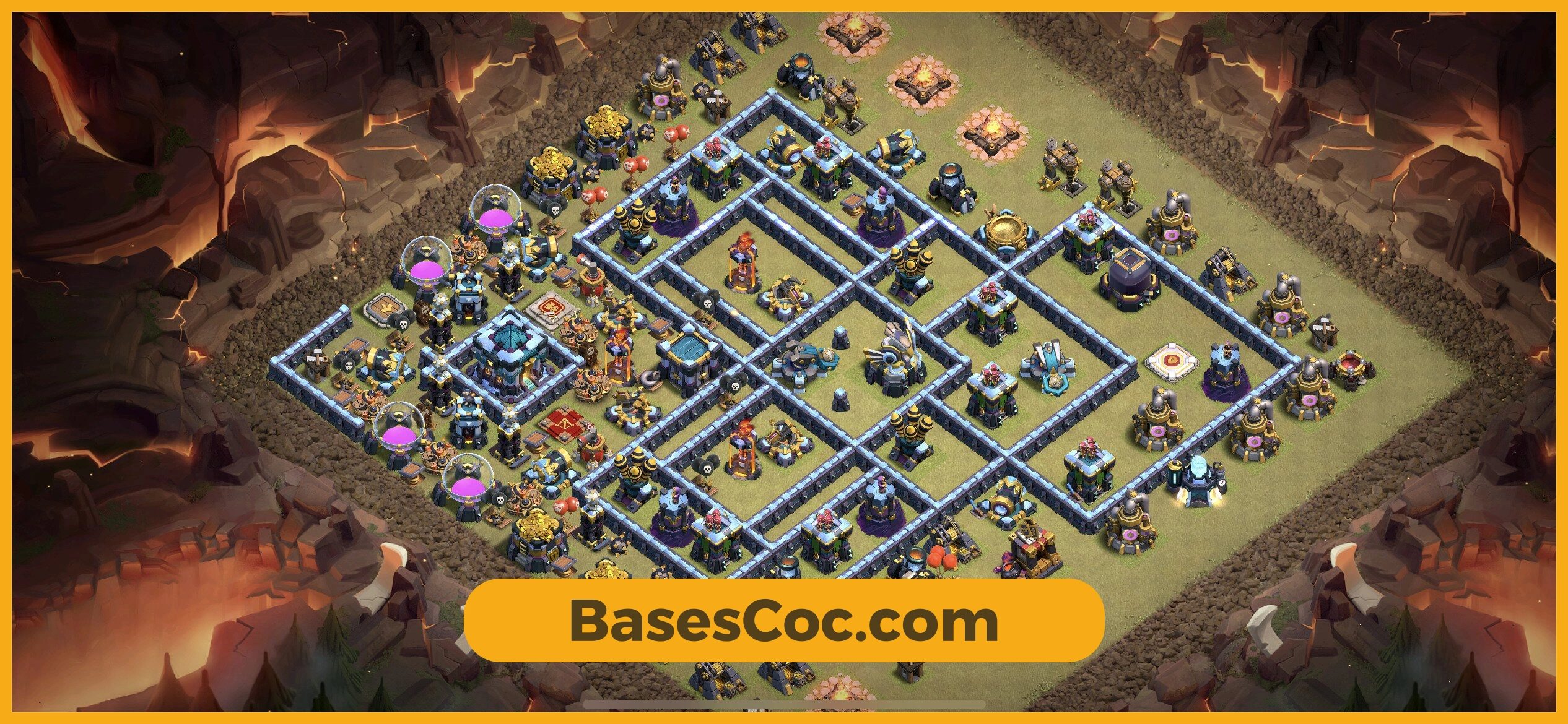 TH13 war Base