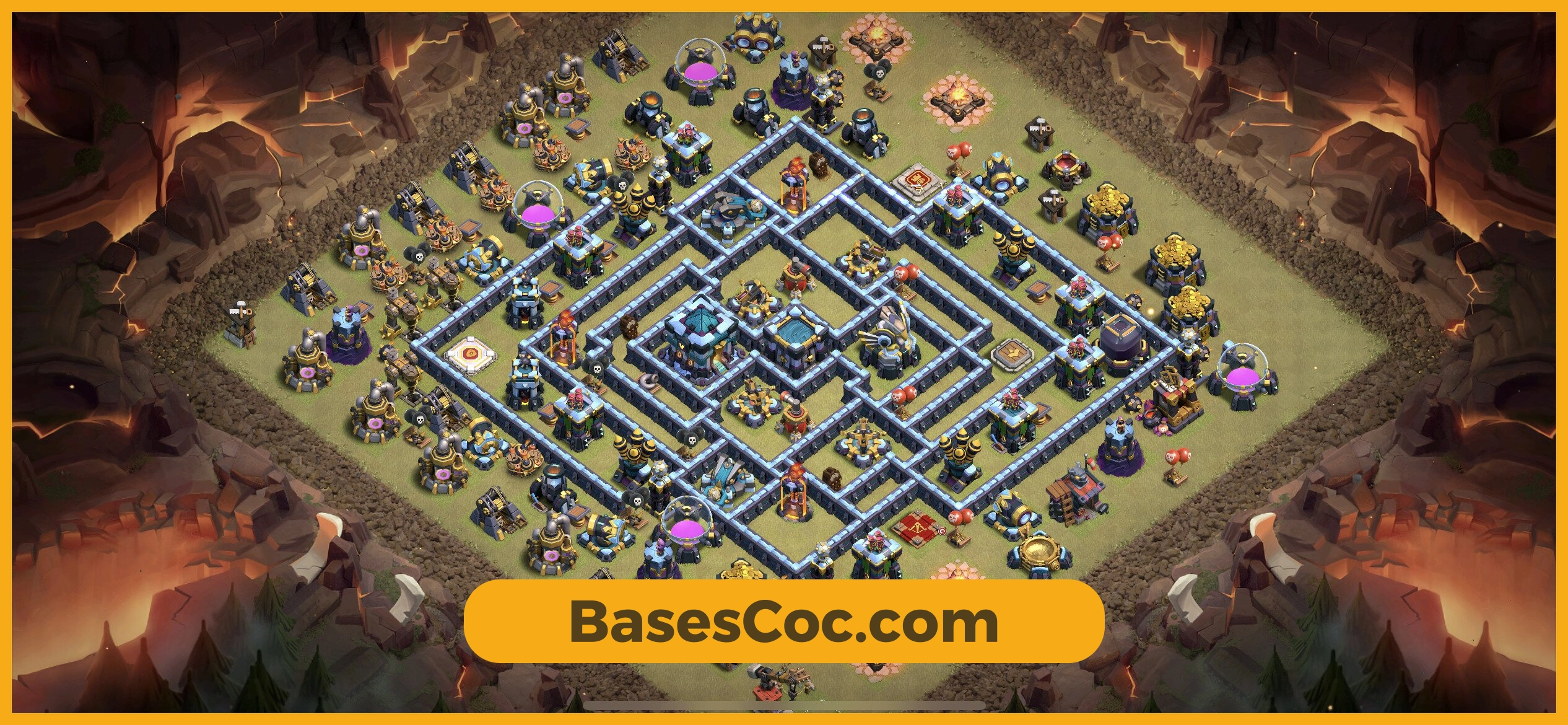 TH13 war Base