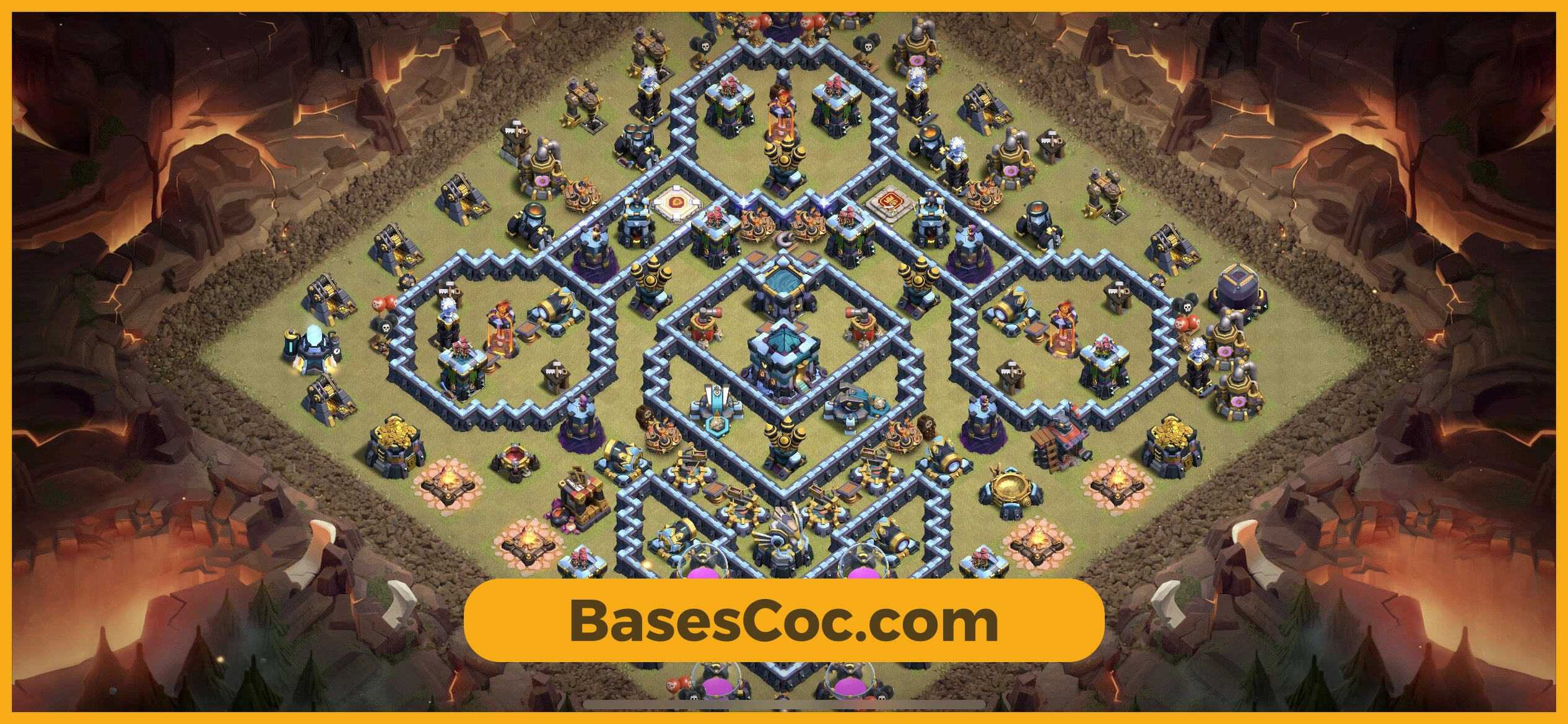 TH13 war Base