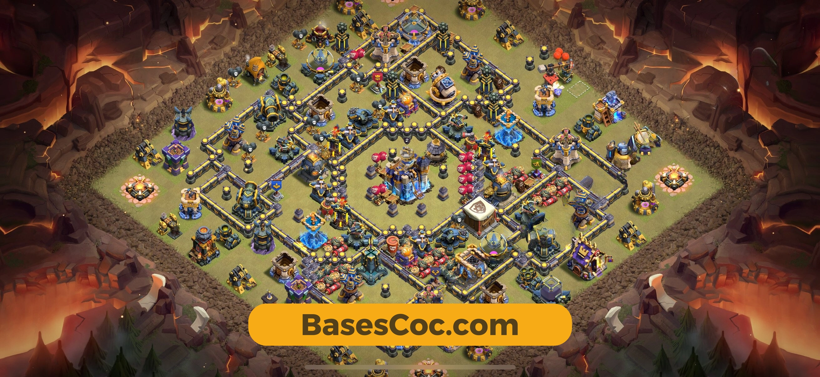 TH18 war Base