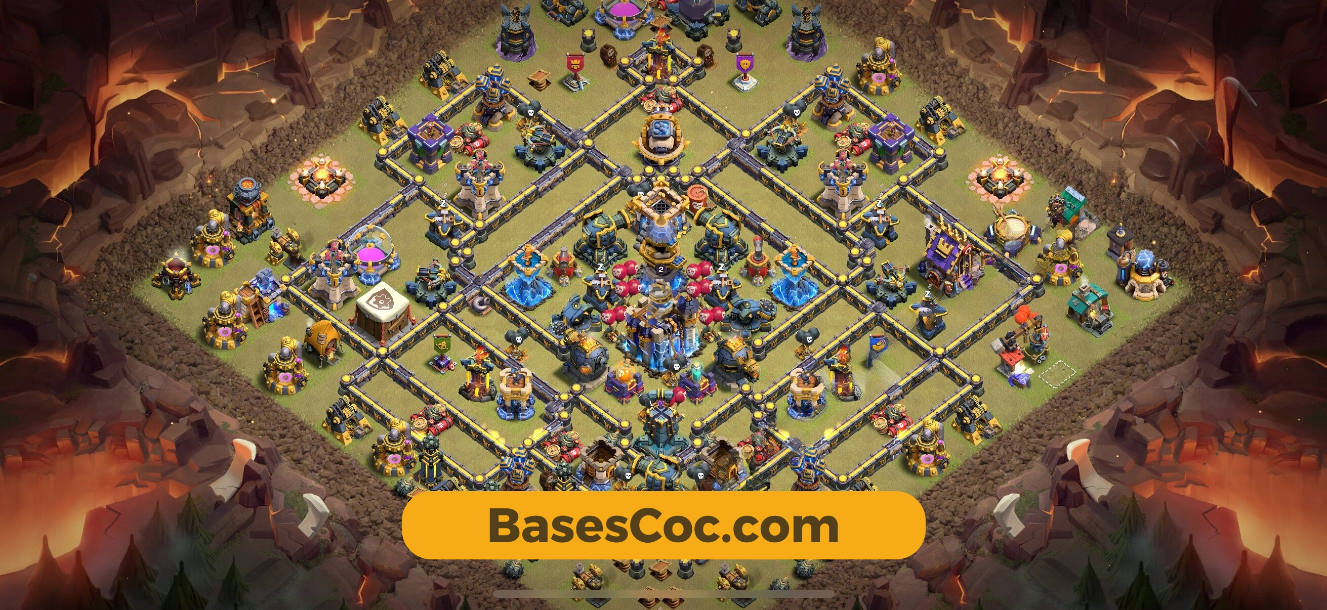TH18 war Base