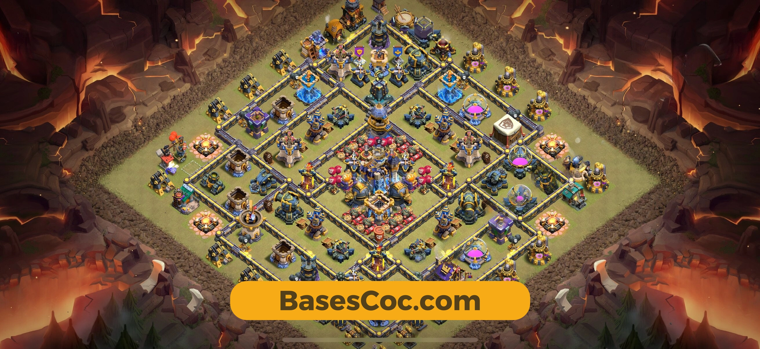 TH18 war Base