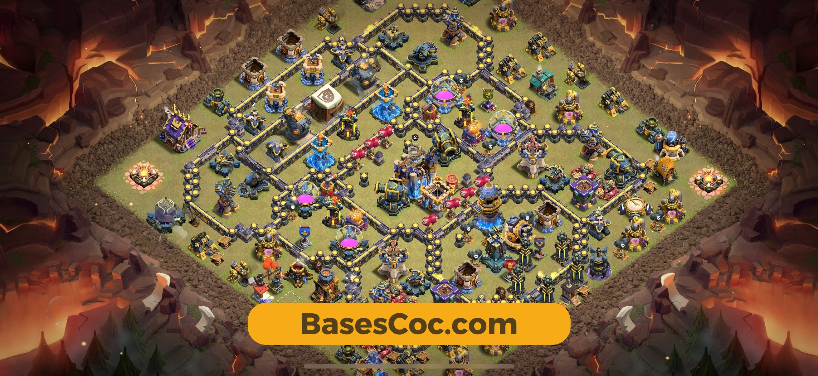 TH18 war Base
