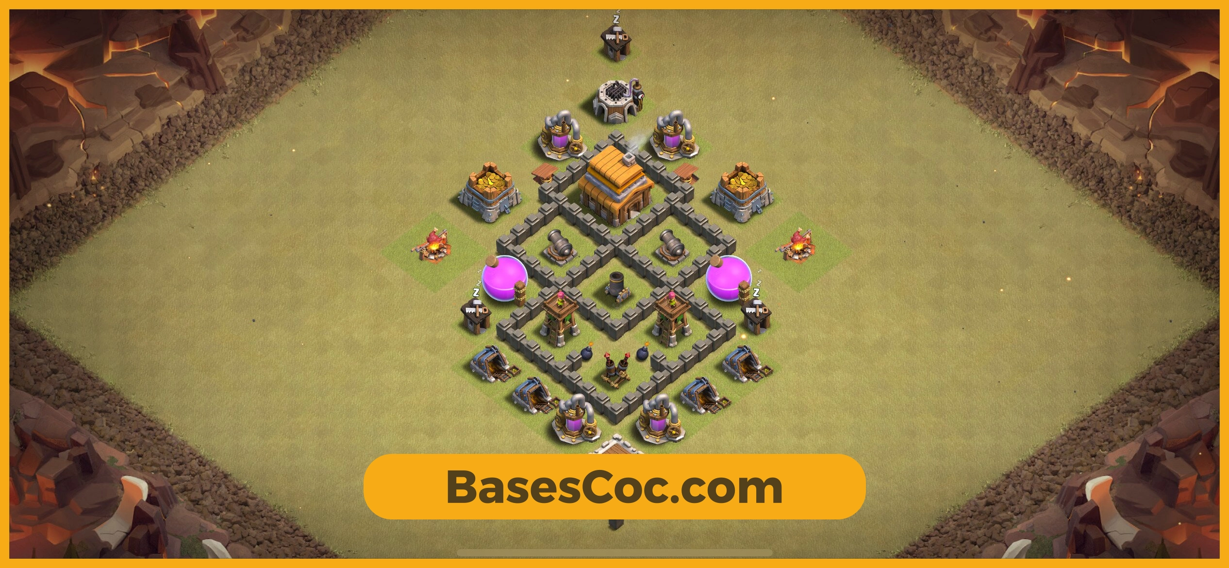 TH4 war Base